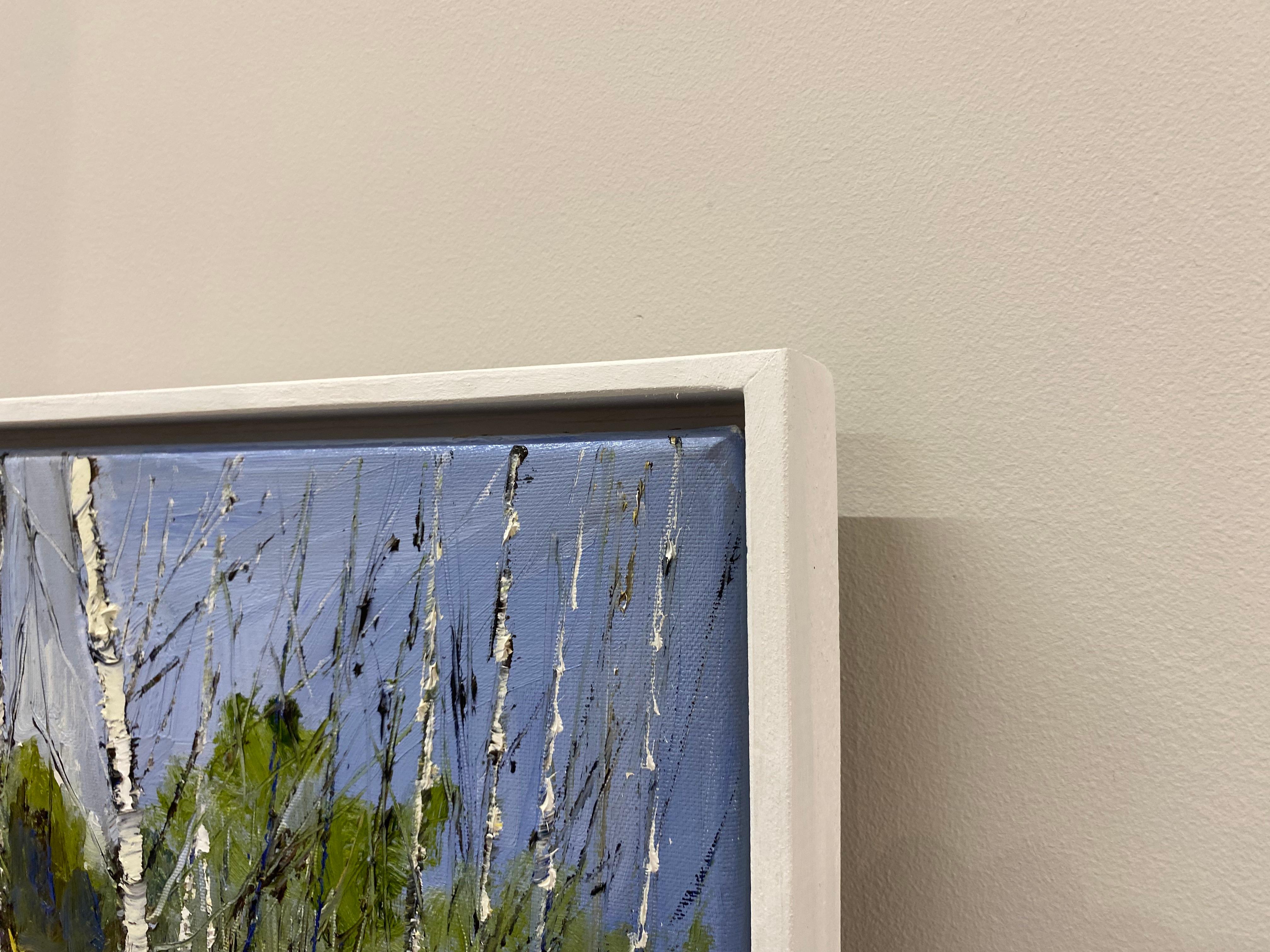 Liebe - 21. Jahrhundert Zeitgenössische impressionistische Malerei einer Landschaft im Angebot 4