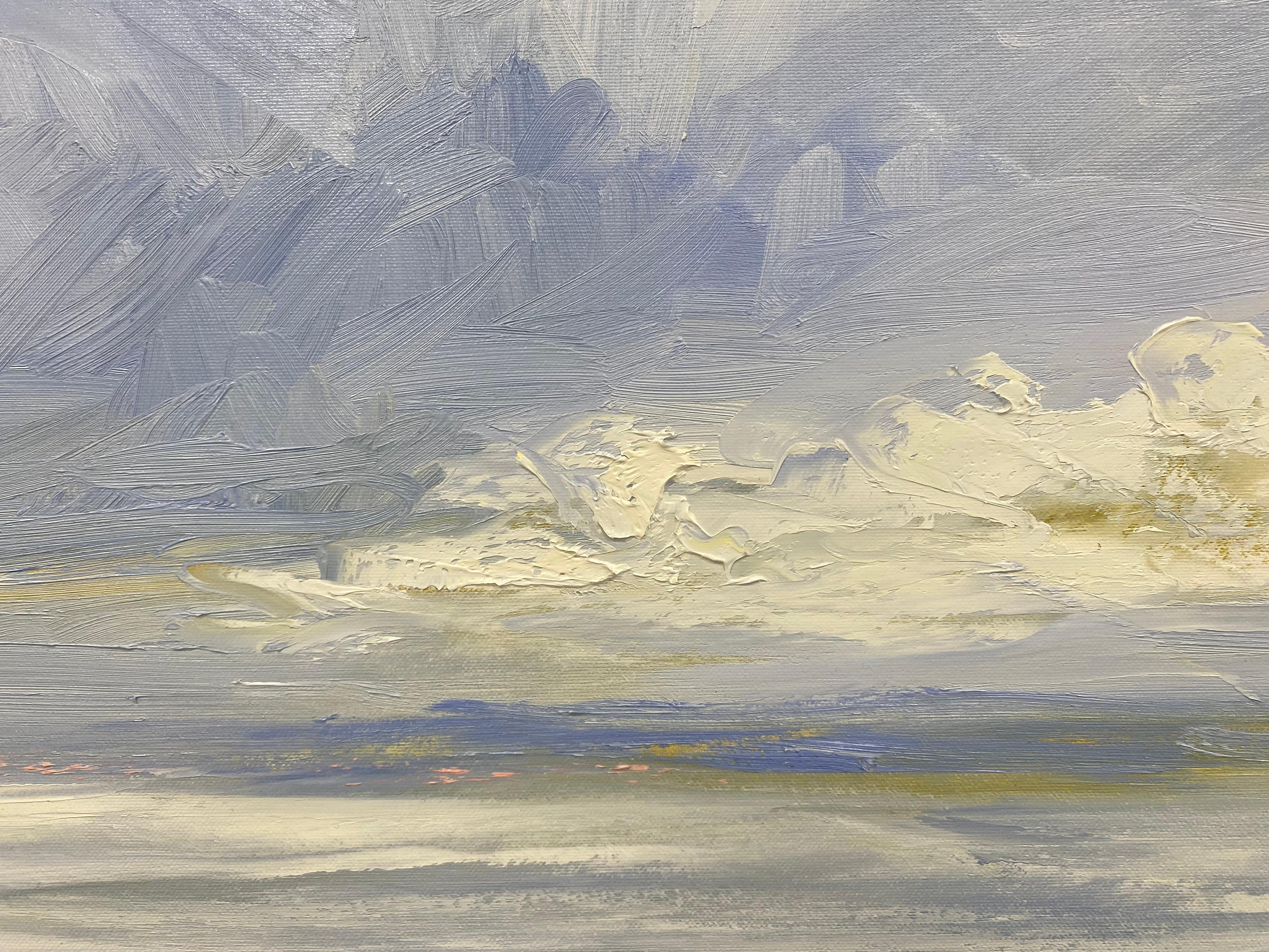 Love you more - 21st Century Contemporary impressionist Painting of a landscape For Sale 3