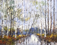 Fiducia - Paesaggio impressionista contemporaneo del 21° secolo