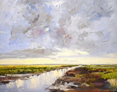 Waddensilence - 21st Century Contemporary impressionist landscape Paintin