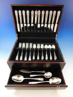 Sonja by International Sterling Silver Flatware Set 12 Service 52 Pieces