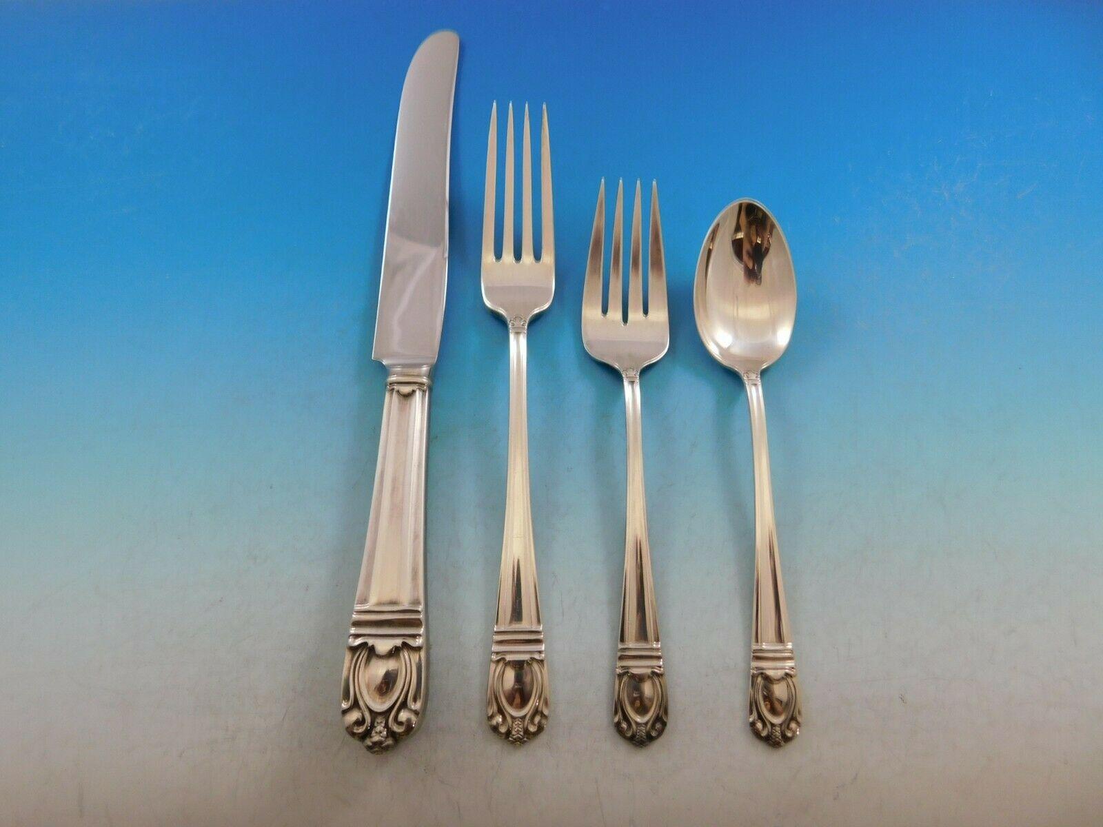 Juego de Cubiertos de Plata de Ley Sonja by International Sterling 12 Servicio 52 Piezas en Excelente estado para la venta en Big Bend, WI