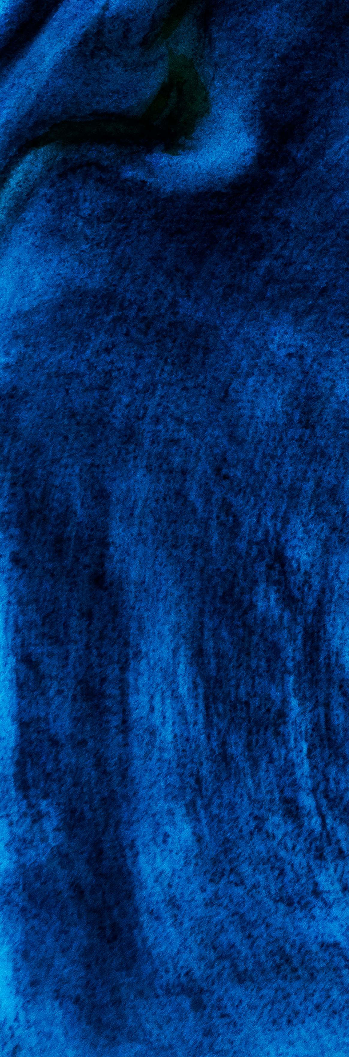 El sueño azul (Abstrakt), Print, von Sonja H. Lukenic