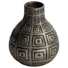 Sonja Katzin, Small Vase, Bronze , Sweden, 1960s