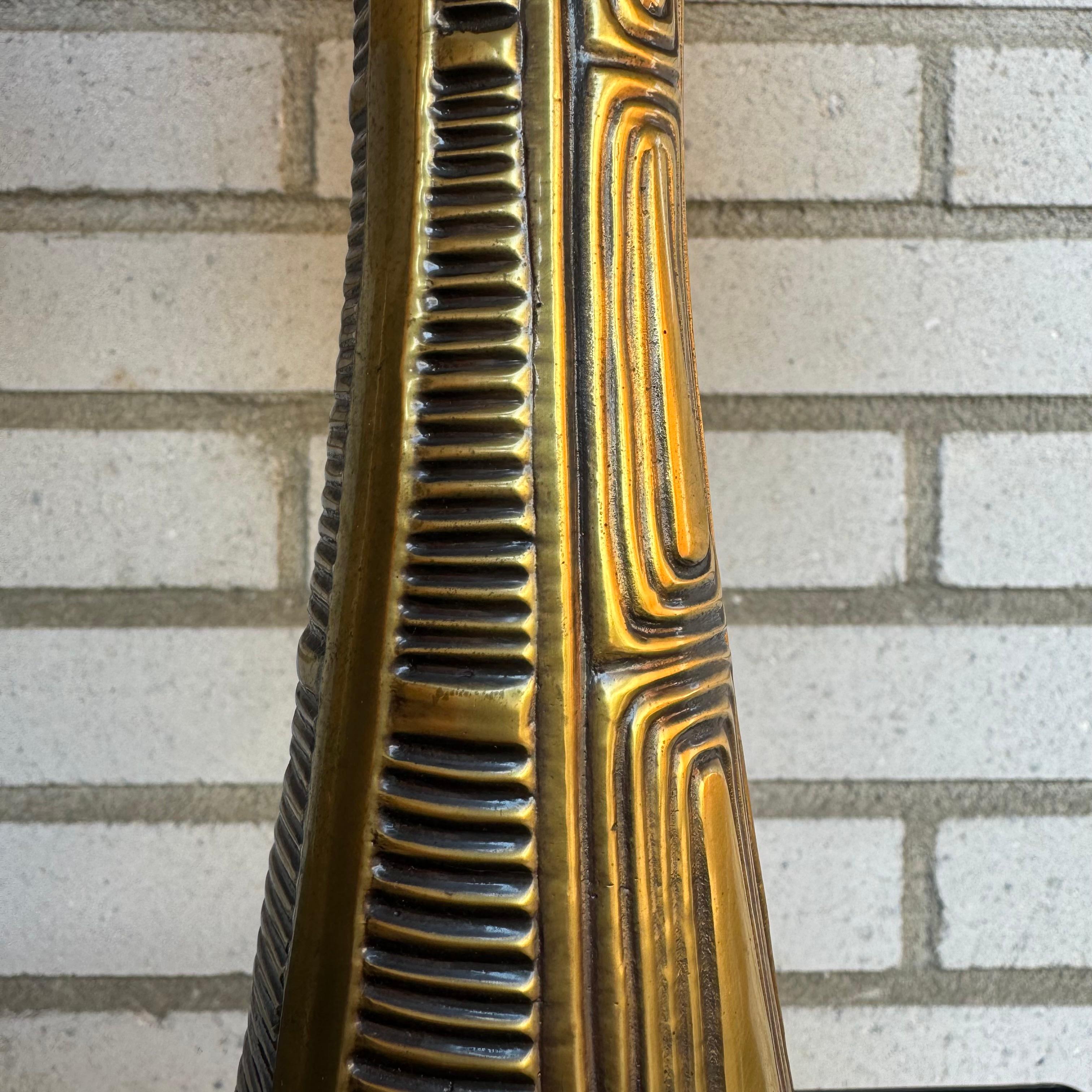 Sonja Katzin, lampes de table, laiton, Suède, années 1940 en vente 3