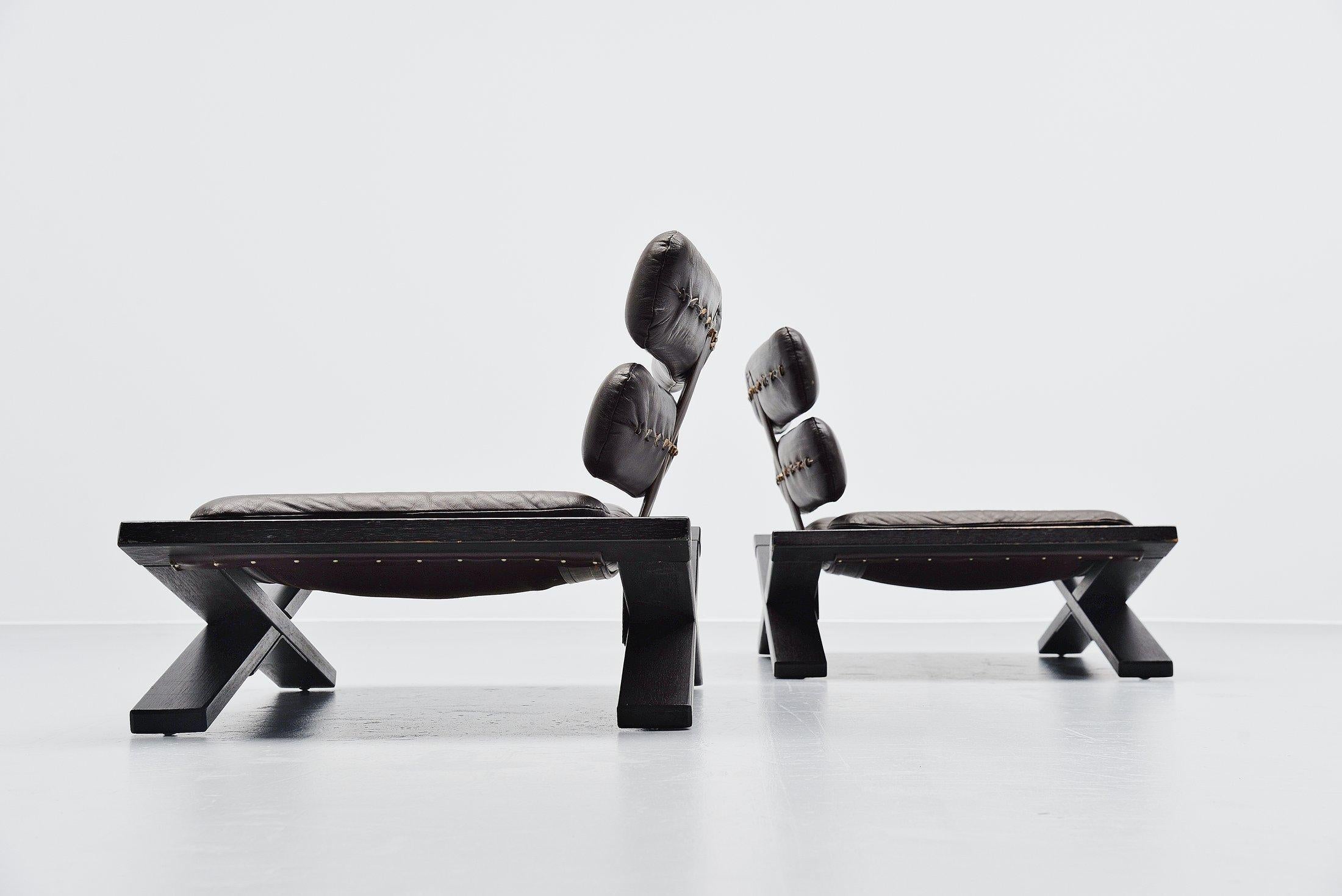 Sonja Wasseur Buddha Chairs, Holland, 1974 In Good Condition In Roosendaal, Noord Brabant