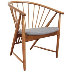 Sonna Rosen Sun Feather Chair für Nassjo Stolfabrik:: Schweden:: 1948