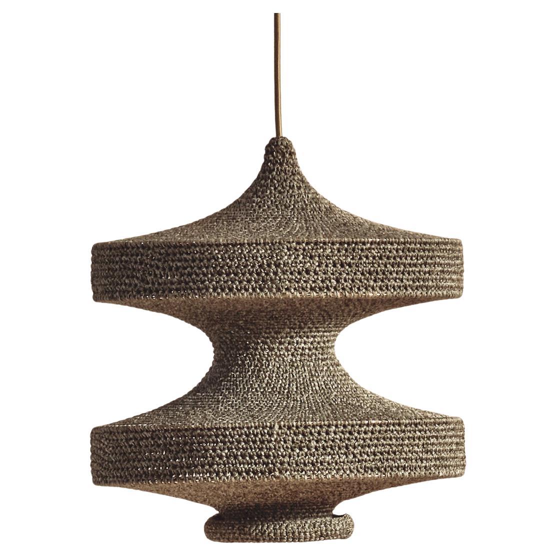 Hand Crafted Sonne Pendant, Ø32cm/12.6in For Sale
