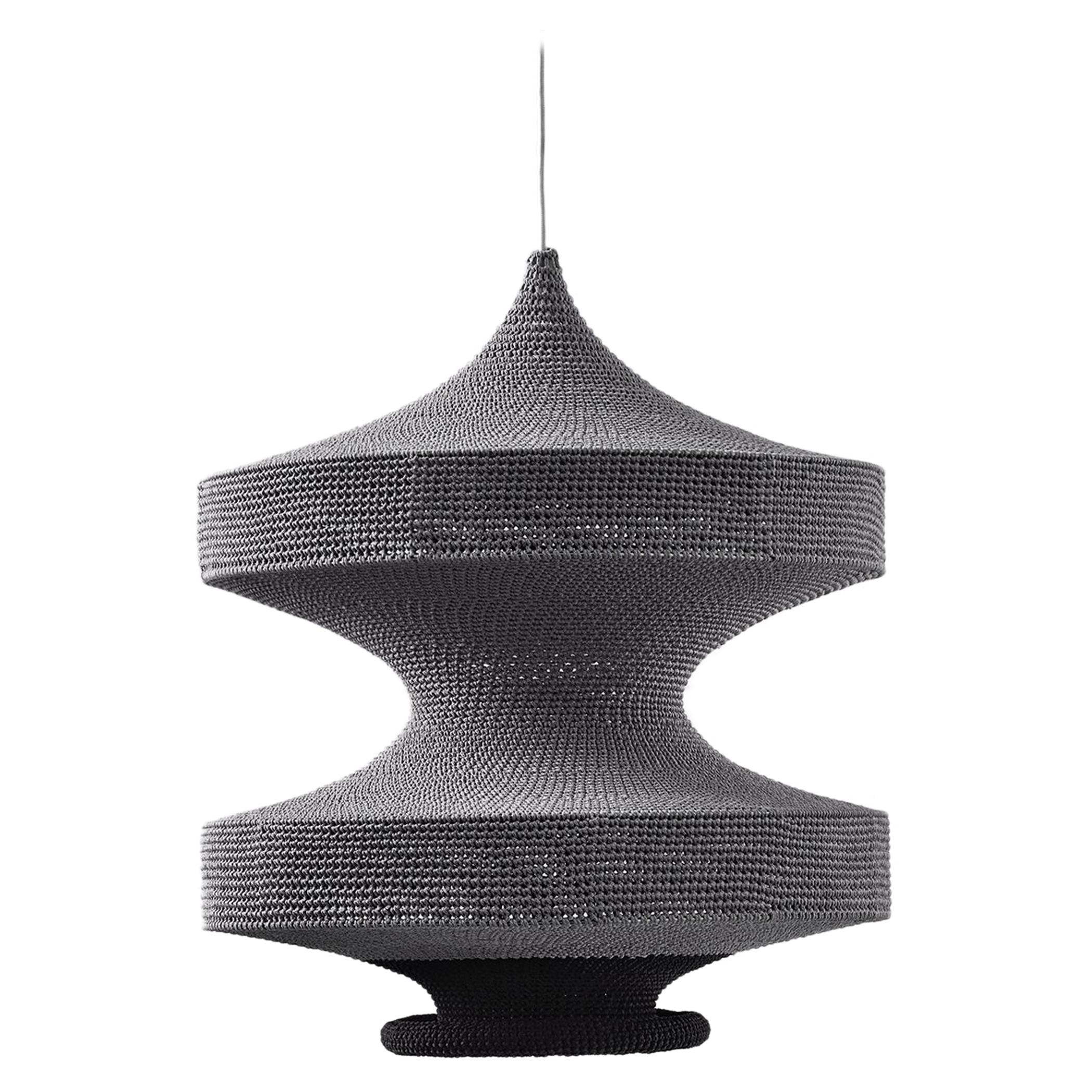 MONIKA Pendant Light Ø50cm/19.7in, Hand Crocheted in 100 Egyptian