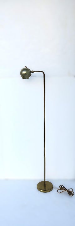 Sonneman Chrome Brass Eyeball Floor Lamp