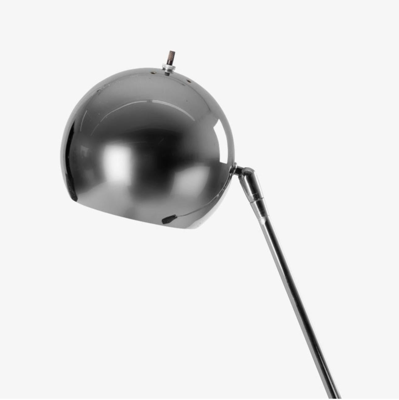 Mid-20th Century Sonneman Chrome Eyeball Articulating Floor Lamp For Sale