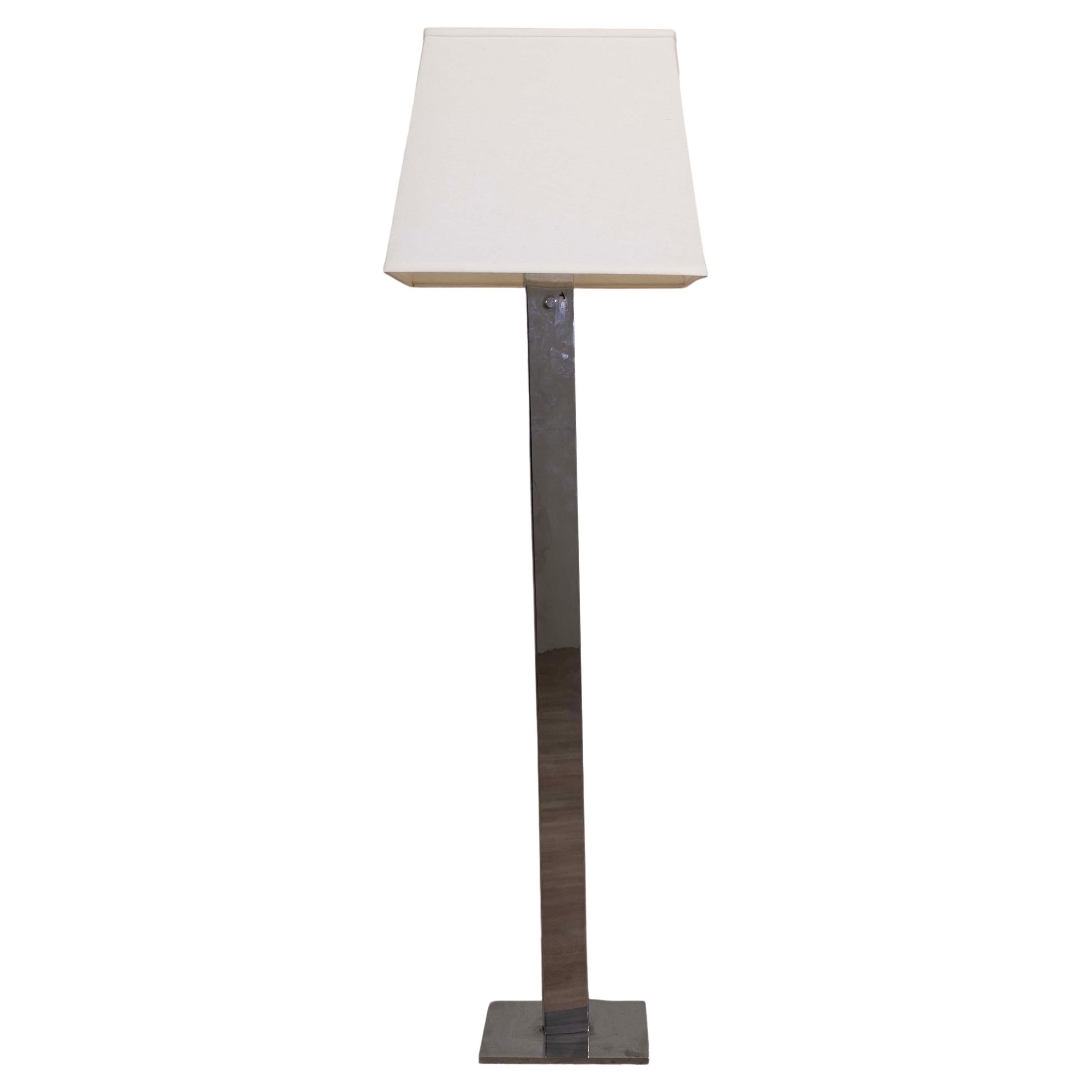 Sonneman Chrome Floor Lamp Post Modern Three Settings