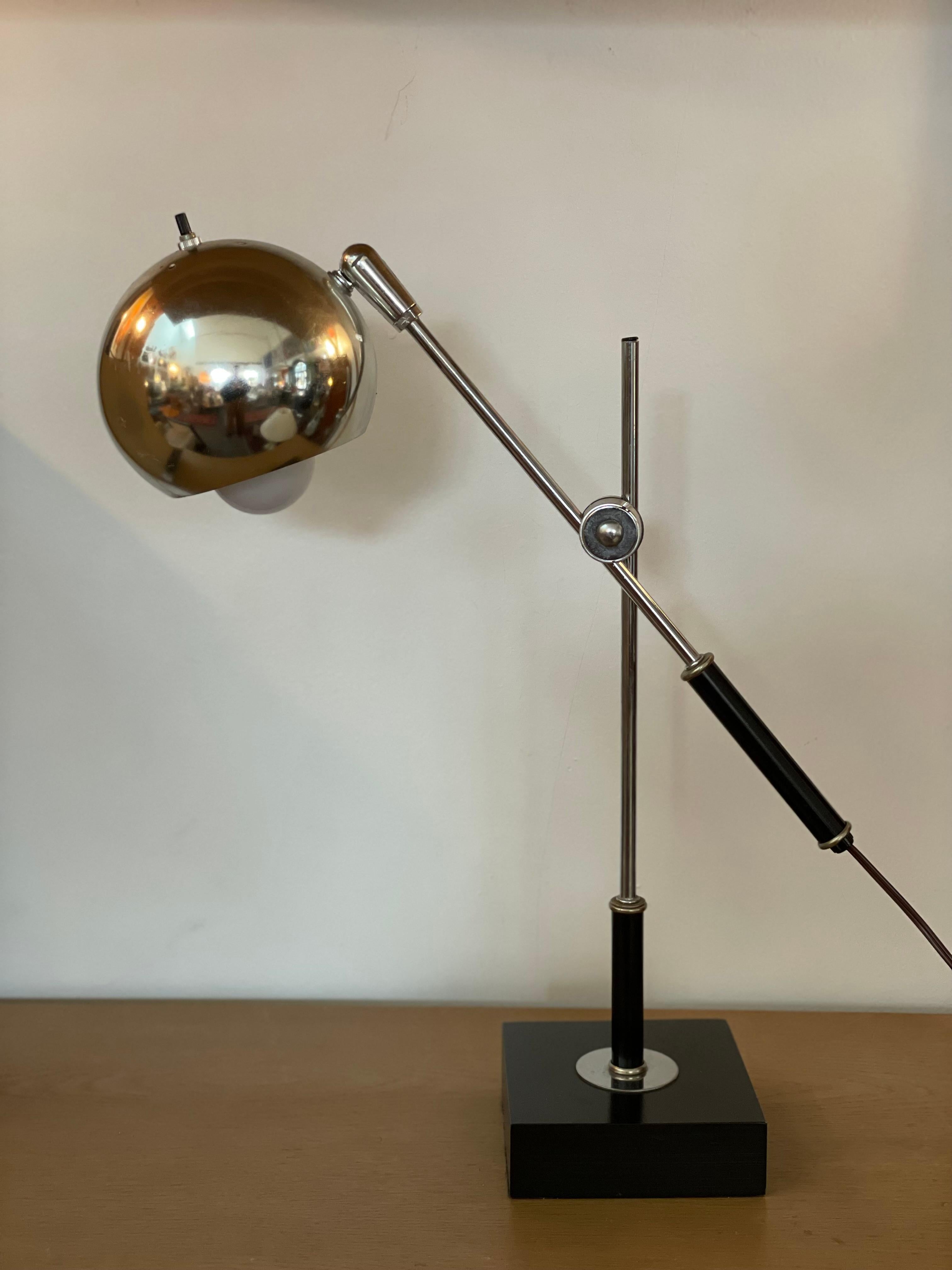 Mid-Century Modern Sonneman Eyeball Desk Lamp