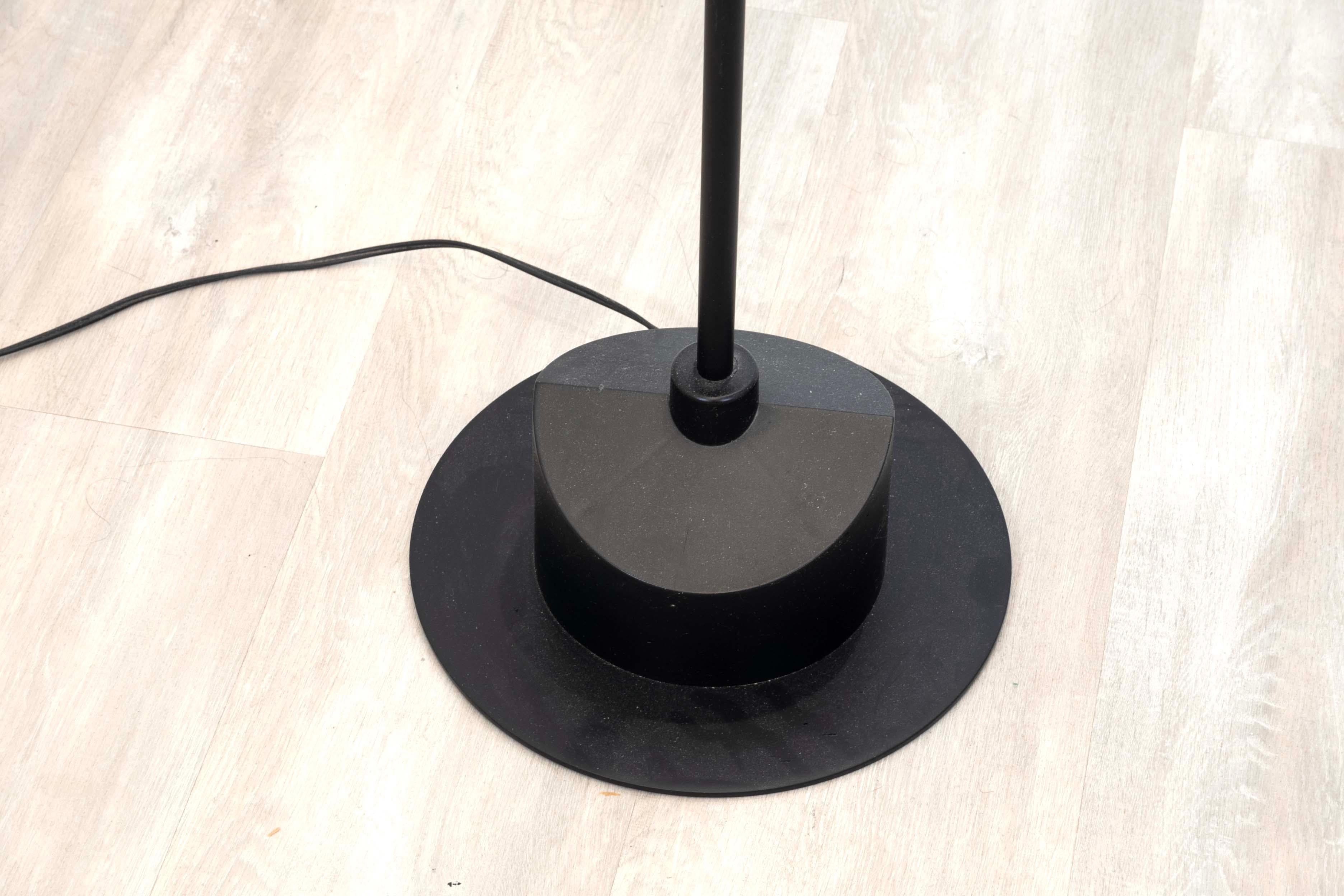 20th Century Sonneman for Kovacs Double Feather Floor Lamp w/ Adjustable Arms Mid Century Mod