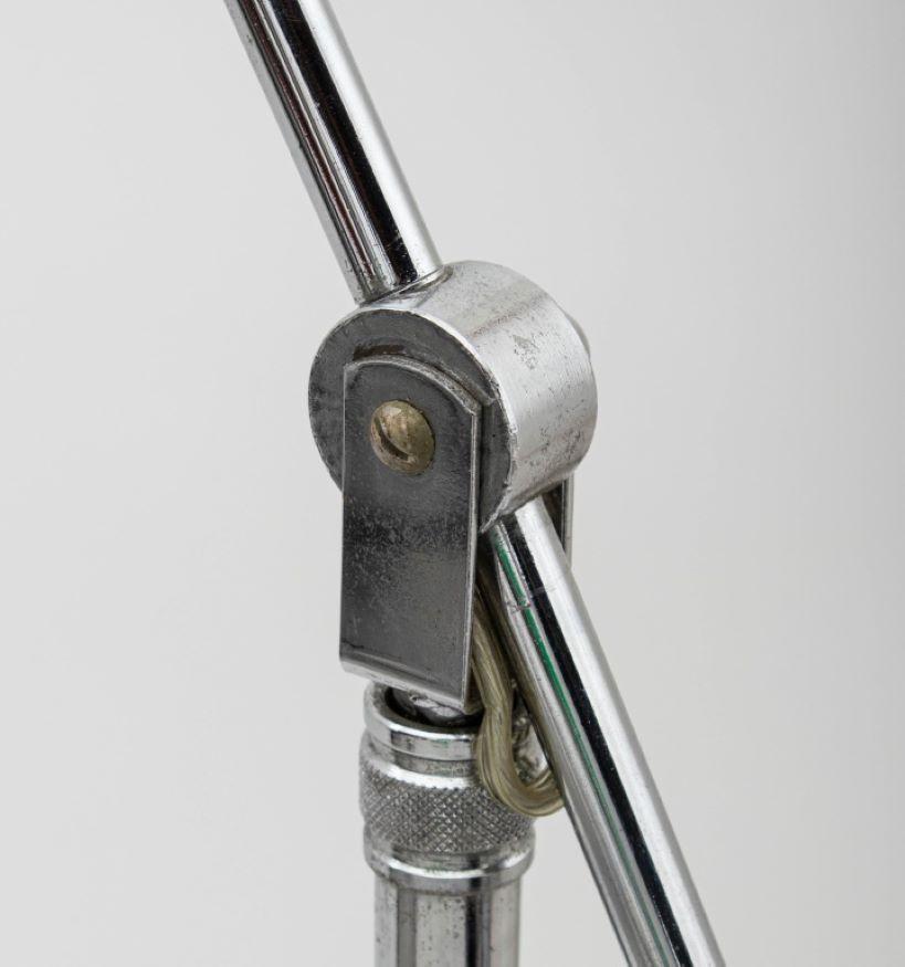 Sonneman Style Chrome Articulated Floor Lamp 2