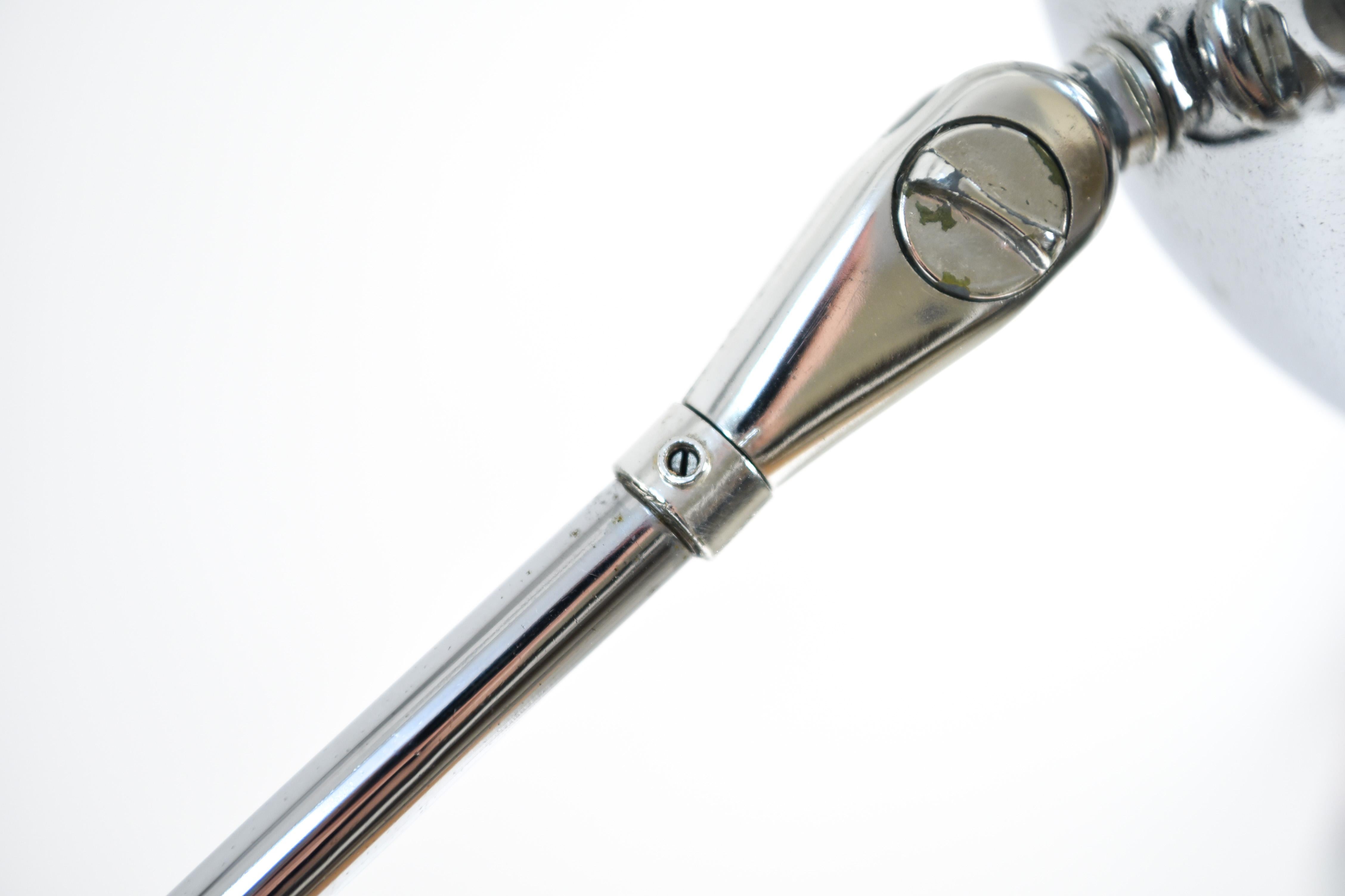 Sonneman Style Chrome Eye Ball Arc Lamp 2