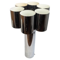 Sonneman Tubular Chrome Lamp