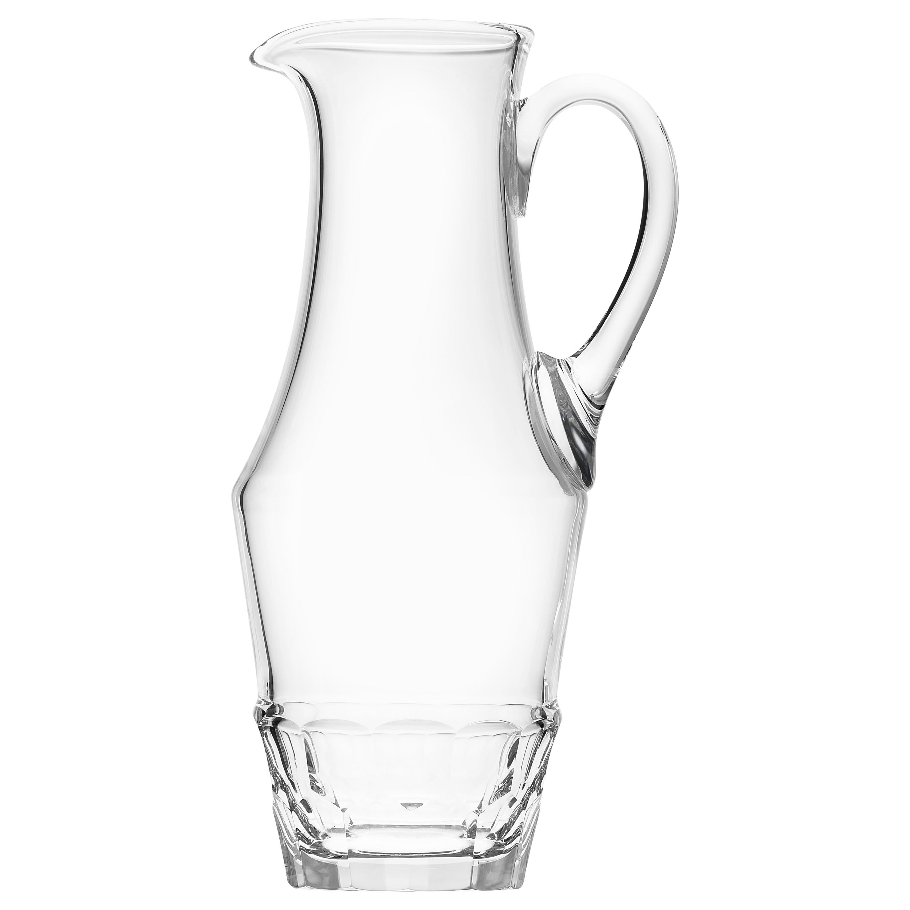 Monumental Clear CutGlass Covered Compote For Sale at 1stDibs