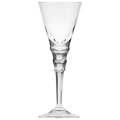 Sonnet White Wine Goblet Lead-Free Crystal Glass Clear, 7.43 oz