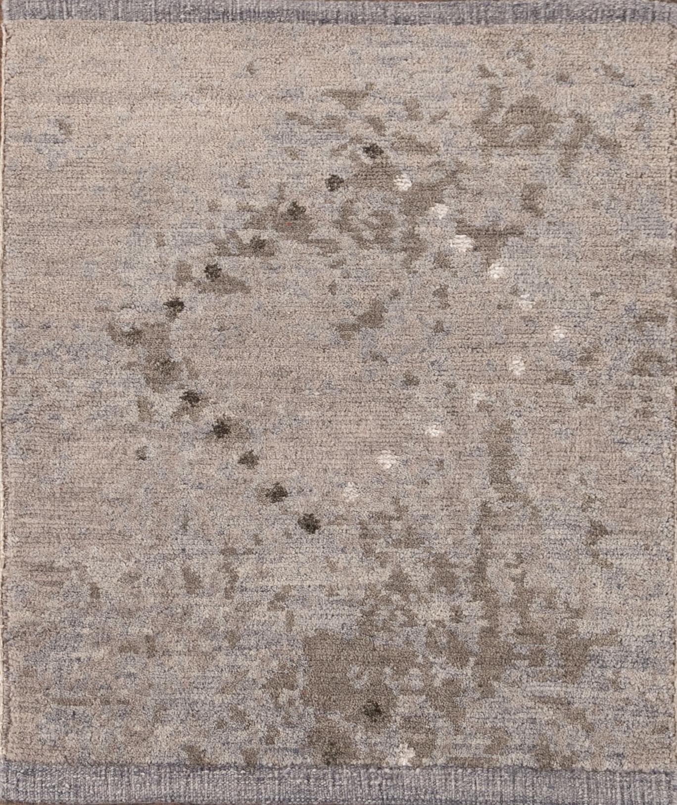 Indian SoNo Collection Handwoven Custom Contemporary Rug For Sale