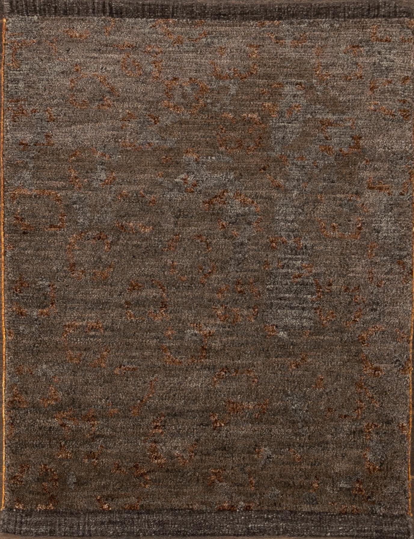 Hand-Knotted SoNo Collection Handwoven Custom Contemporary Rug For Sale