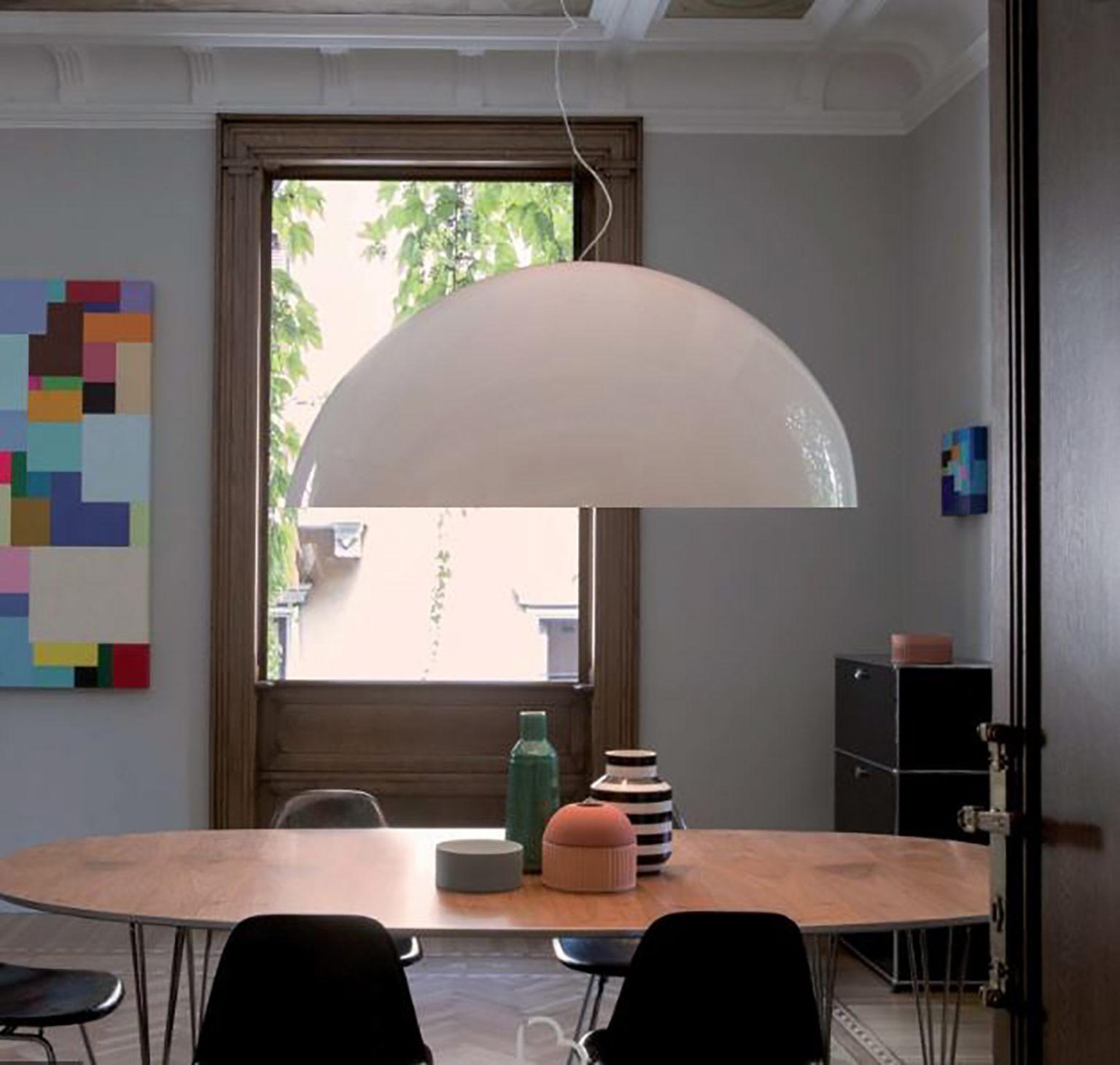 Sonora Suspension Lamp by Vico Magistretti for Oluce In New Condition For Sale In Brooklyn, NY