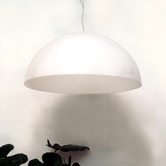 Sonora Suspension Lamp in Plexiglass Mod.490 by Vico Magistretti for Oluce, 1976