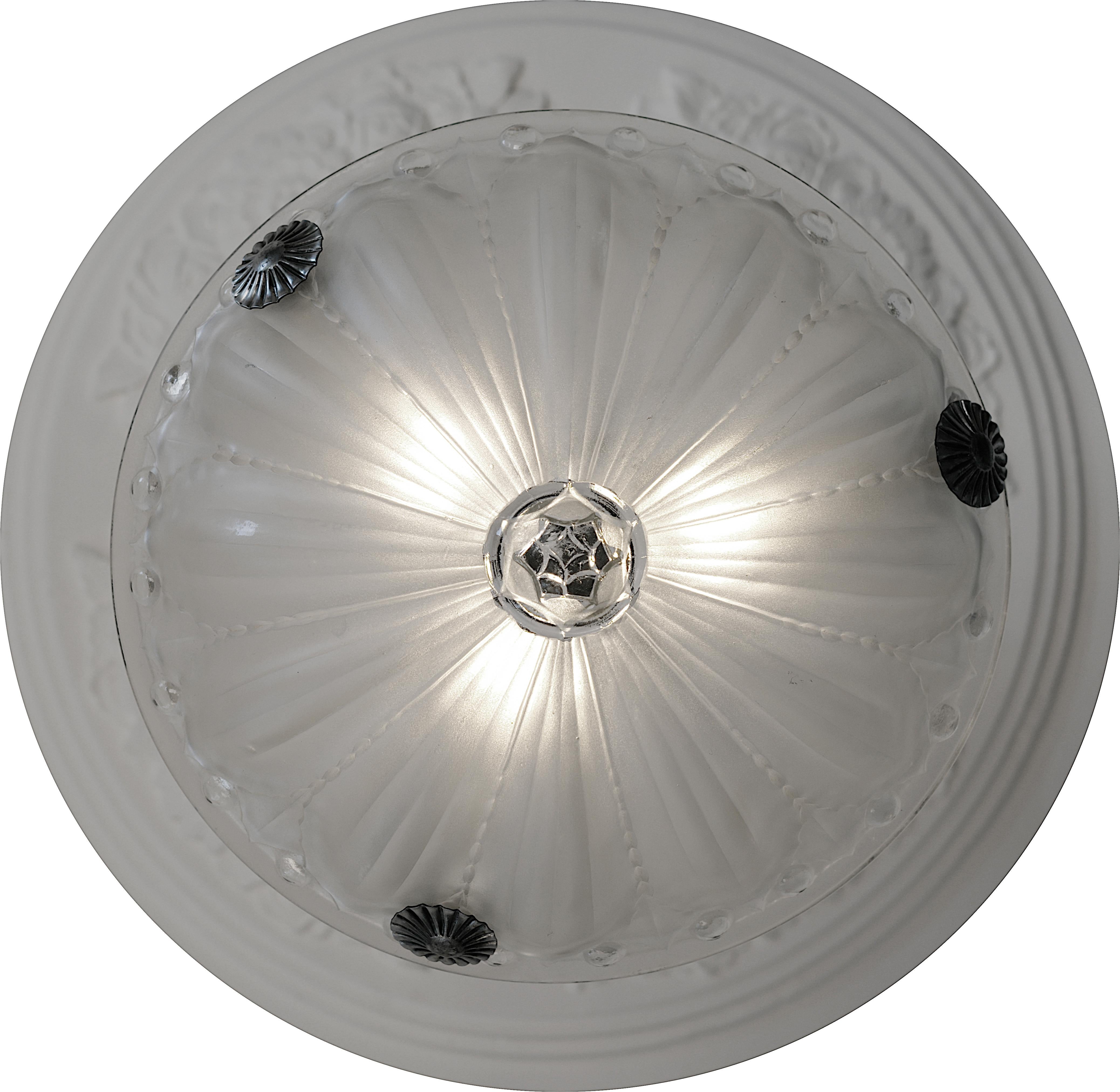 SONOVER French Art Deco Pendant Chandelier, 1920 For Sale 2