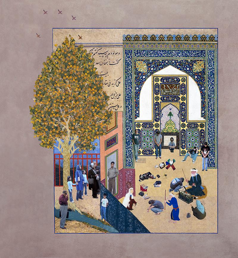 Boys Night Out - Soody Sharifi, Stampa a getto d'inchiostro d'archivio, Arte Mediorientale