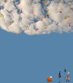 Heaven Can't Wait - Soody Sharifi, Archival Inkjet Print, Middle Eastern Artist