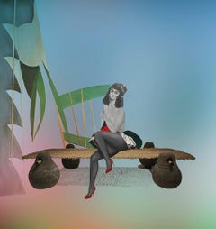 Scarpa rossa - Soody Sharifi, Stampa a getto d'inchiostro d'archivio, Artista mediorientale