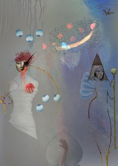Two Hands - Soody Sharifi, Archival Inkjet Print, Middle Eastern Artist