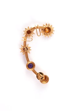 Sooryast Gold Ear Cuff by Kahana Jewels