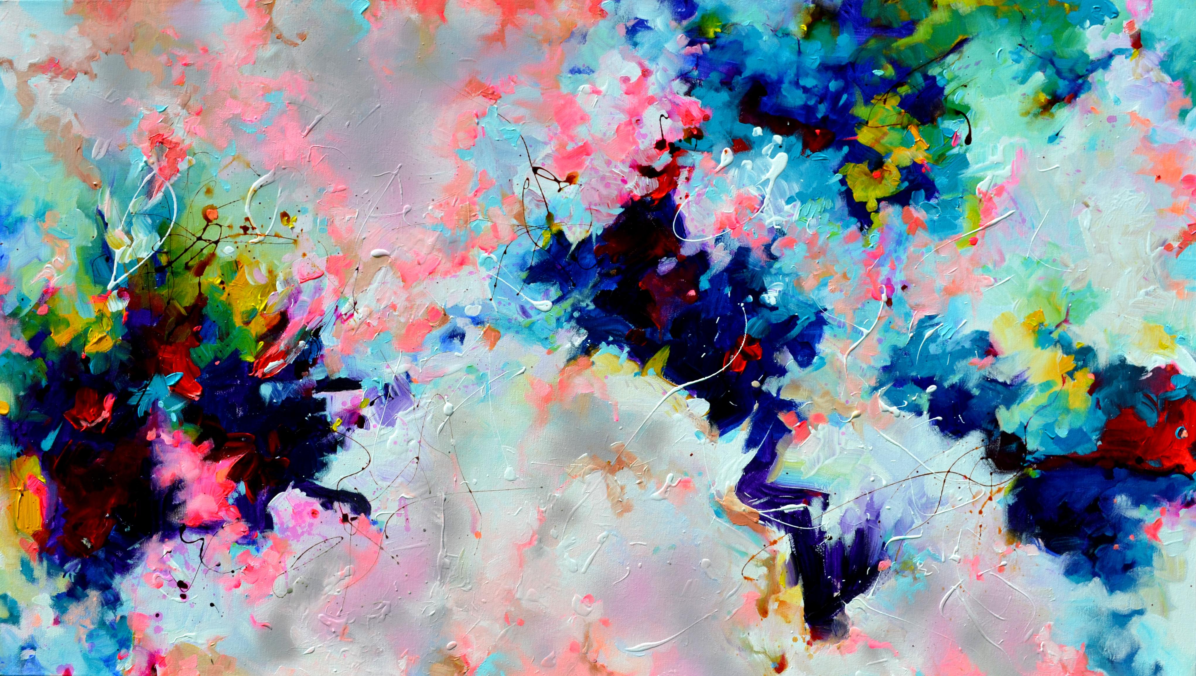 Forest carpet in bloom
Abstract dreamscape, a bird's eye view of a forested meadow with foamy flowers, in full sun, the moment when all the pollinators join the party. The subtle hum, the heady scent, the pollen mist floating over the meadow, a