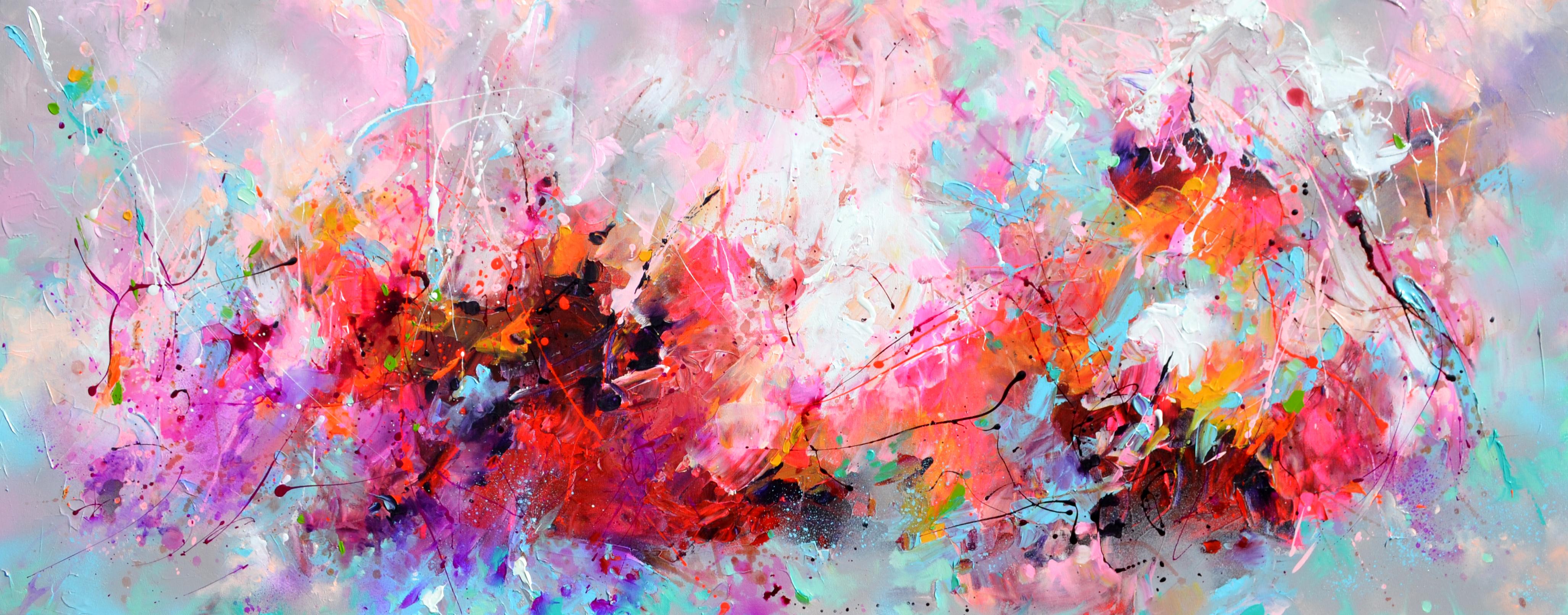 Colorful Signals of the Trees Colorful Signals of the Trees - 60x25 inches