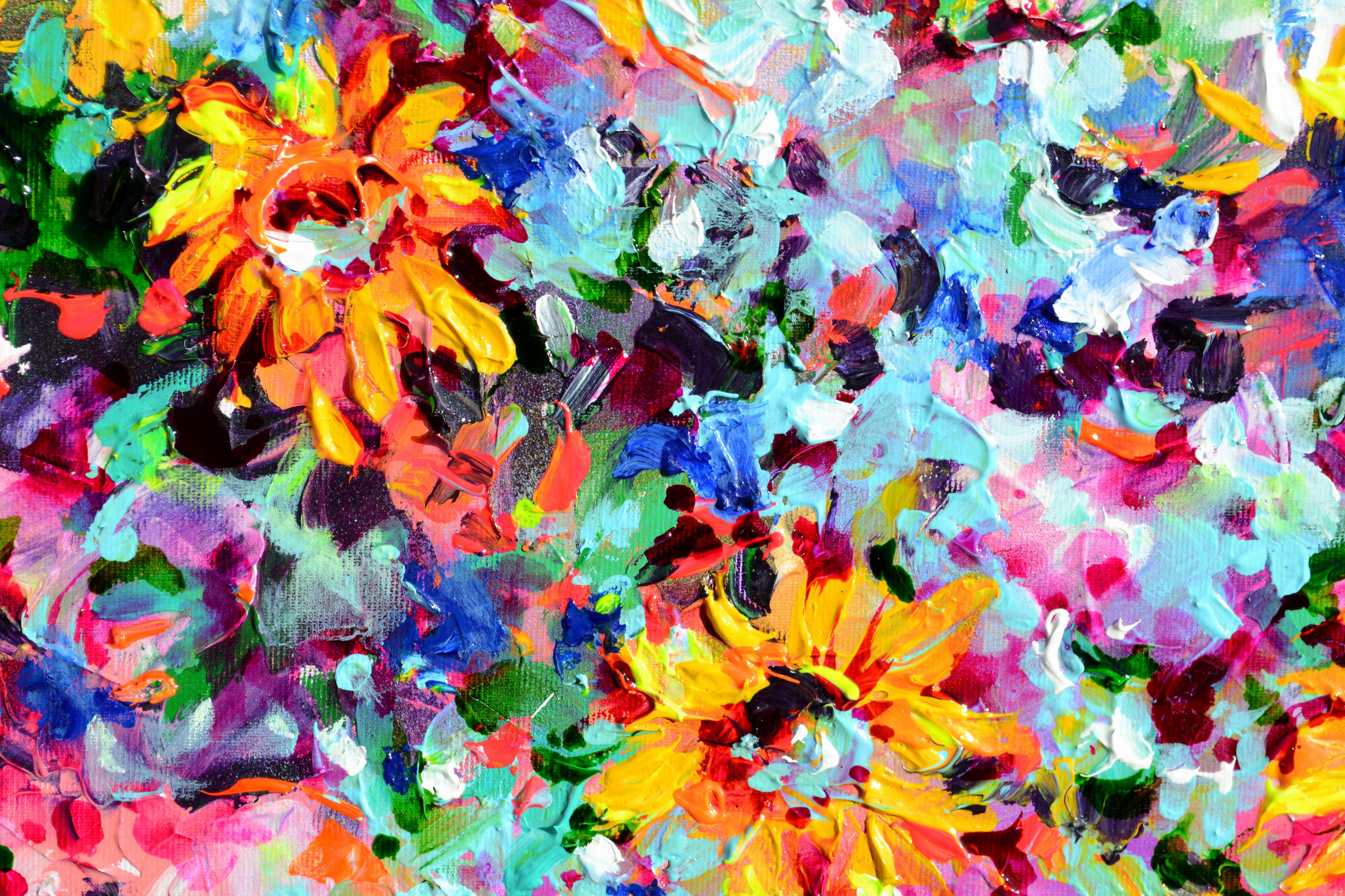 Cottage Wild Sunflowers (Tournesols sauvages) en vente 6