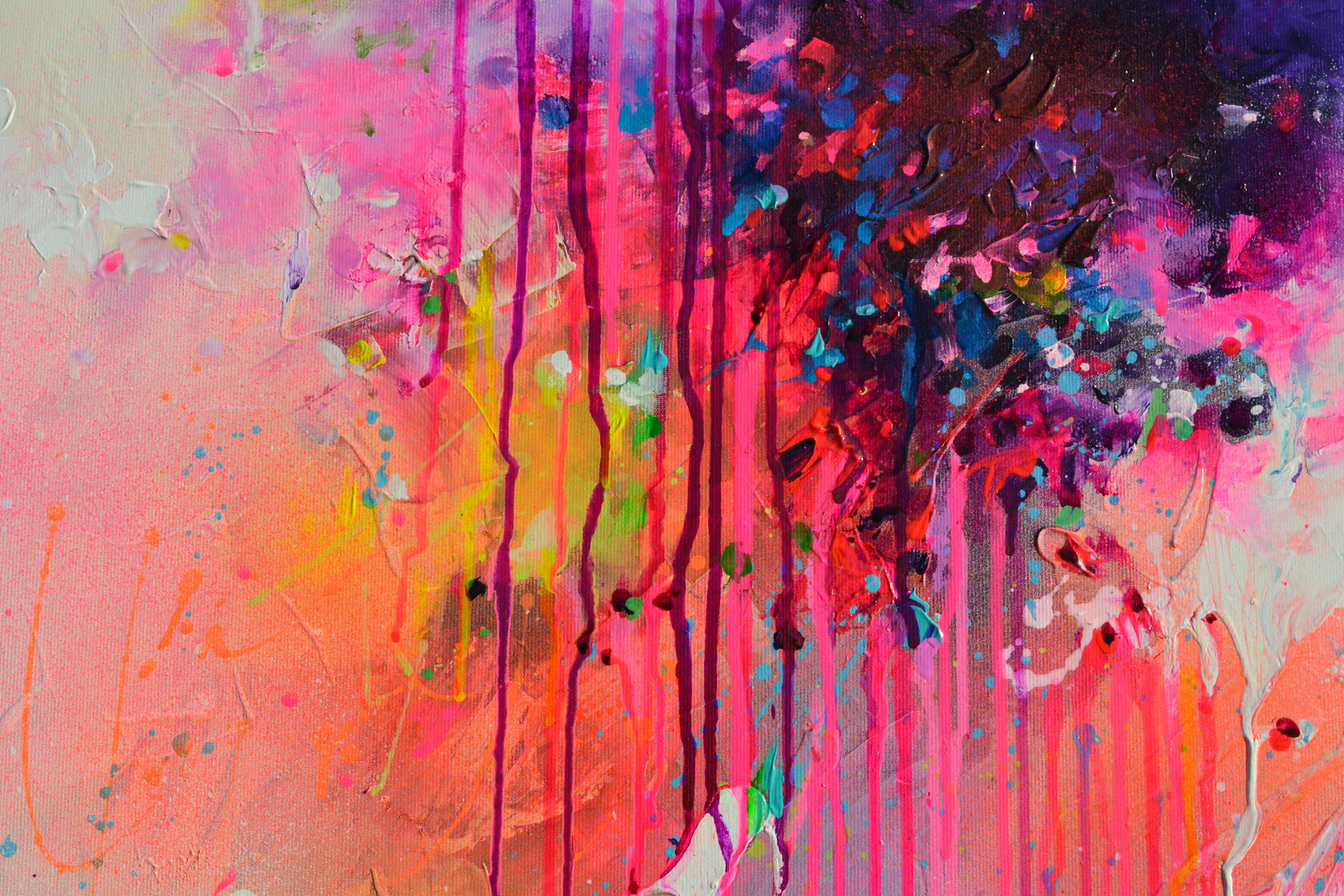Fresh Moods 102 - Pittura astratta di grandi dimensioni in vendita 5