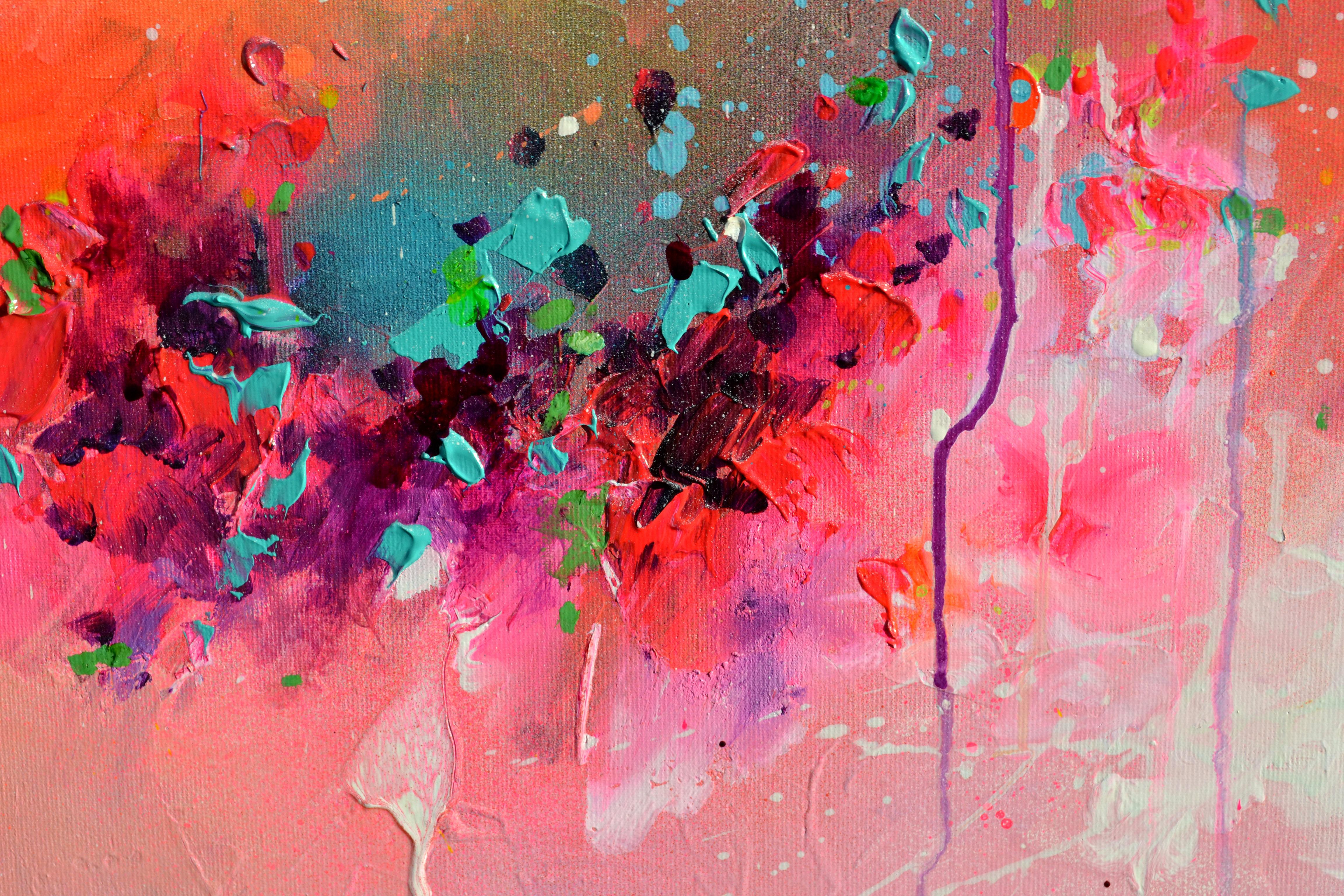 Fresh Moods 102 - Pittura astratta di grandi dimensioni in vendita 7