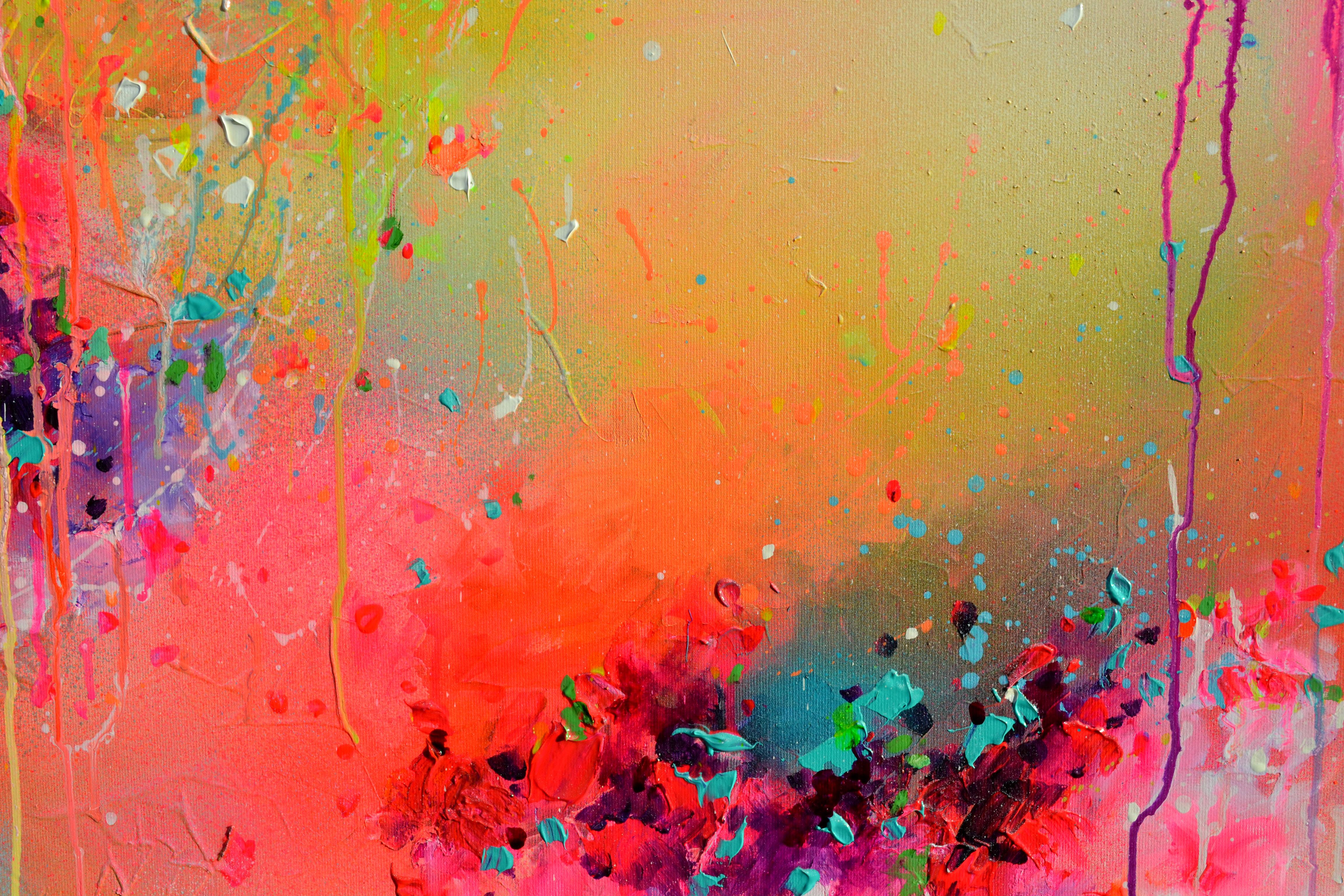 Fresh Moods 102 - Pittura astratta di grandi dimensioni in vendita 8