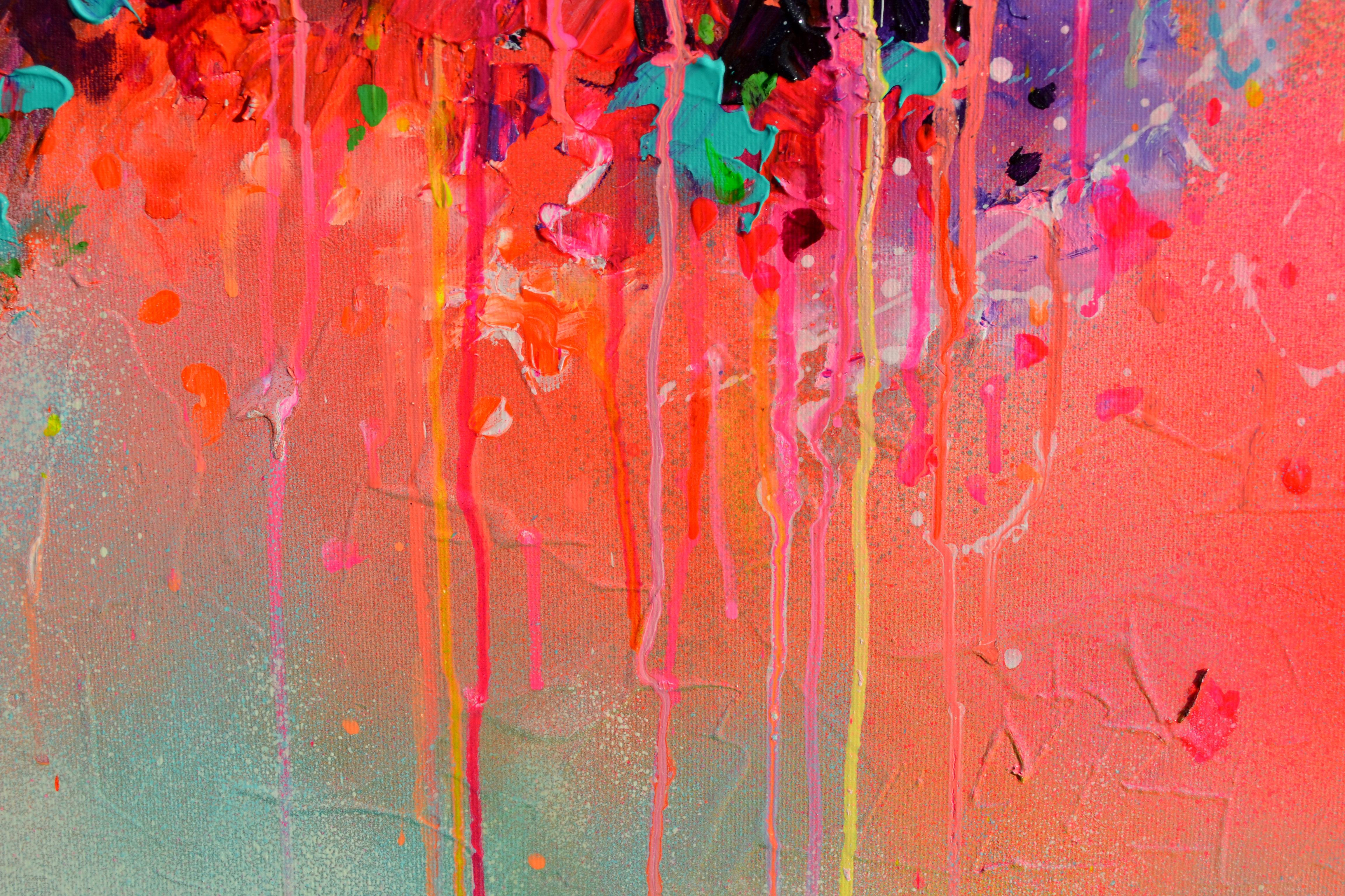 Fresh Moods 102 - Pittura astratta di grandi dimensioni in vendita 9
