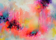 Fresh Moods 102 - Pintura abstracta grande