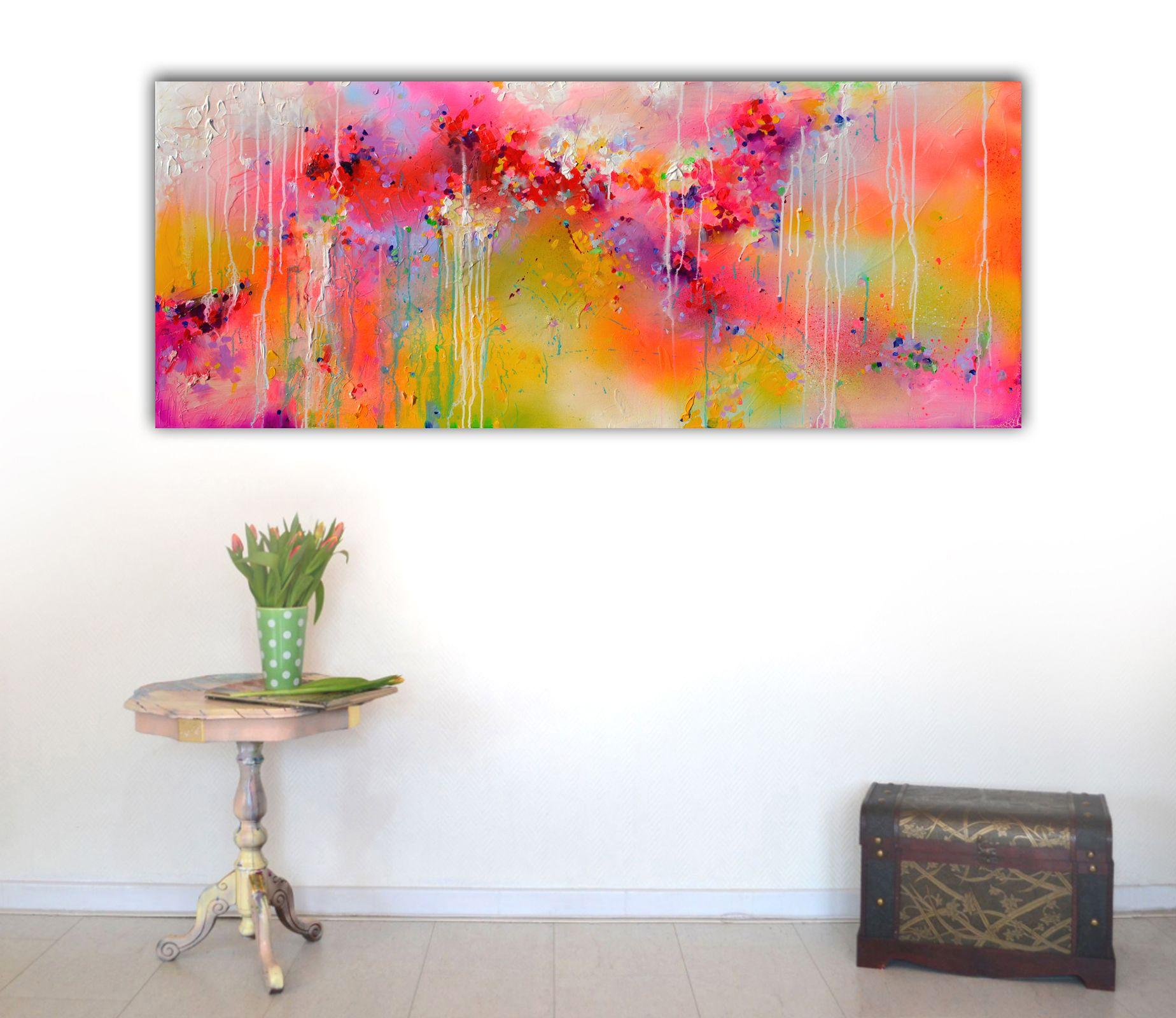 Süße Moods 74, Gemälde, Acryl auf Leinwand – Painting von Soos Roxana Gabriela