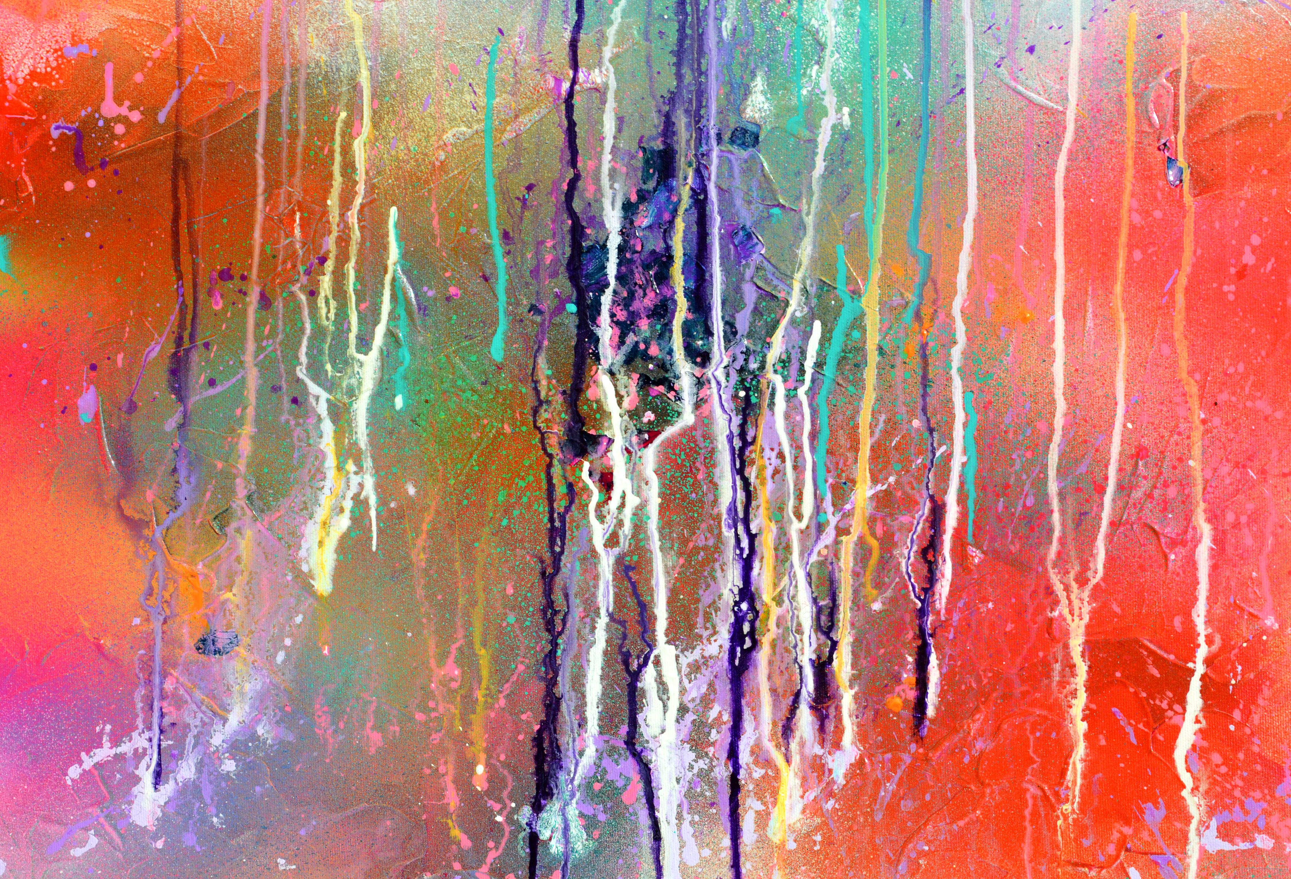 Fresh Moods 87 - Large Colorful Abstract Painting 2