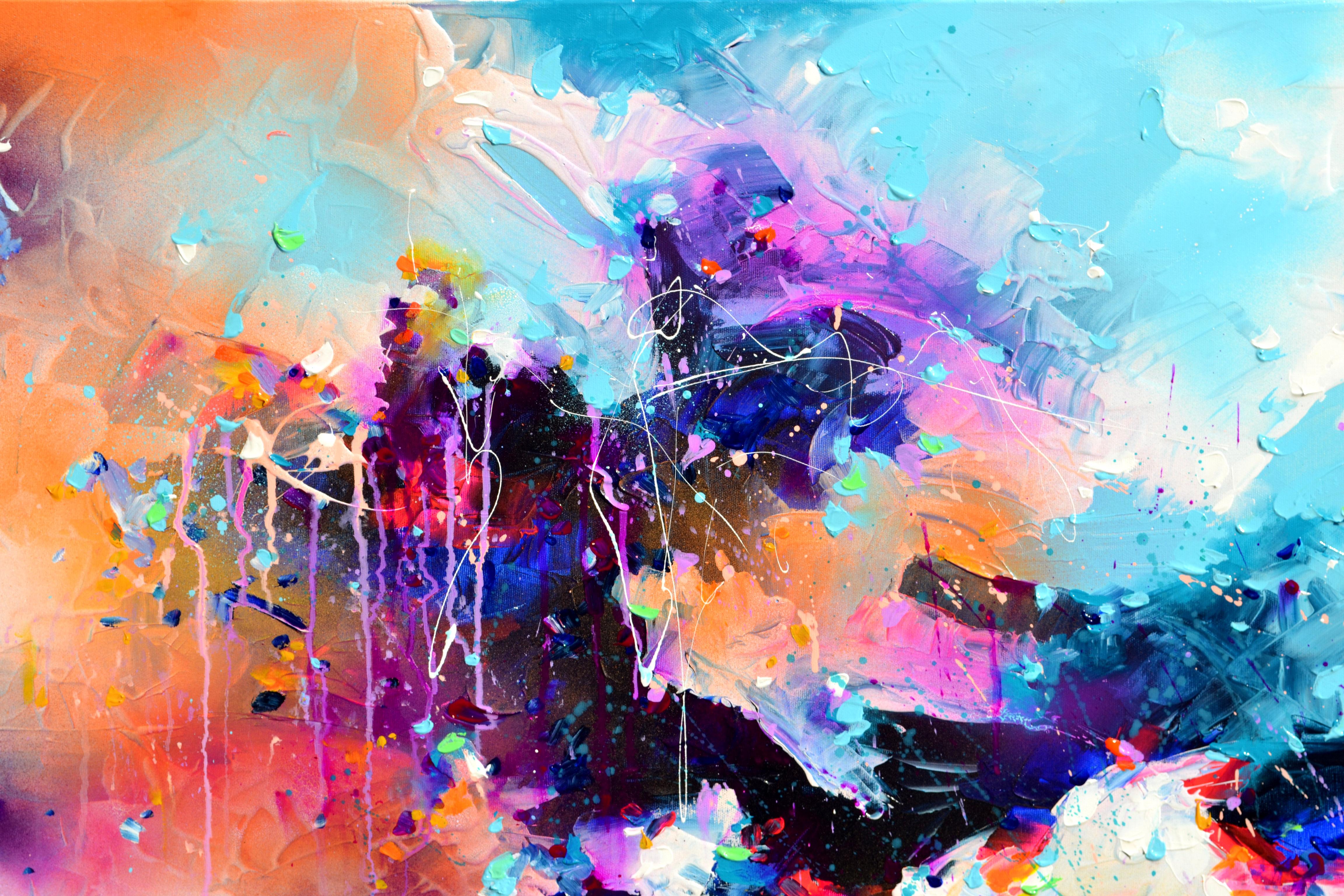 Fresh Moods 88 - Large Colorful Abstract Painting 2