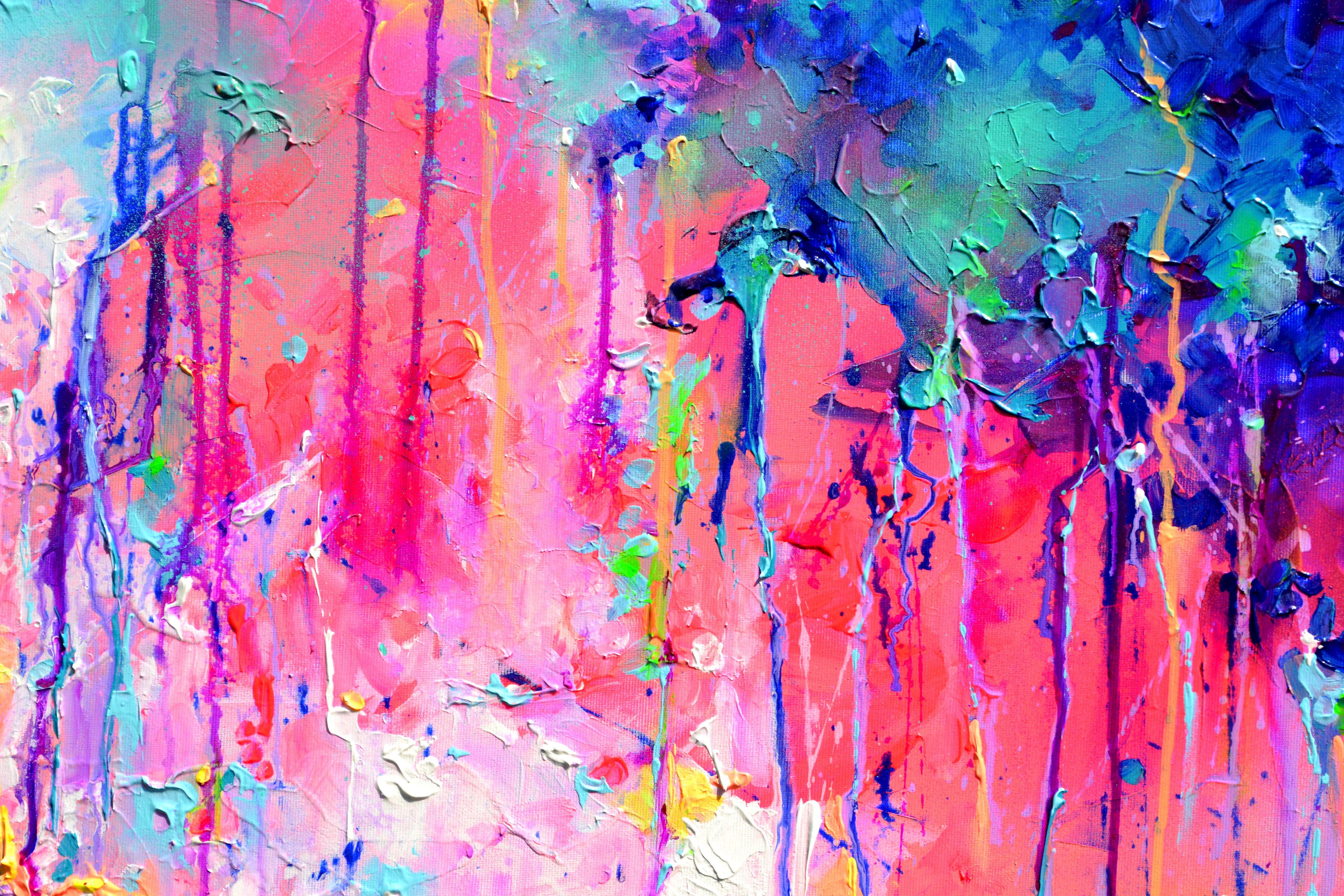 Süße Moods 94, Gemälde, Acryl auf Leinwand (Abstrakt), Painting, von Soos Roxana Gabriela