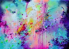 Fresh Moods 95 - 50x70 cm Abstract Painting