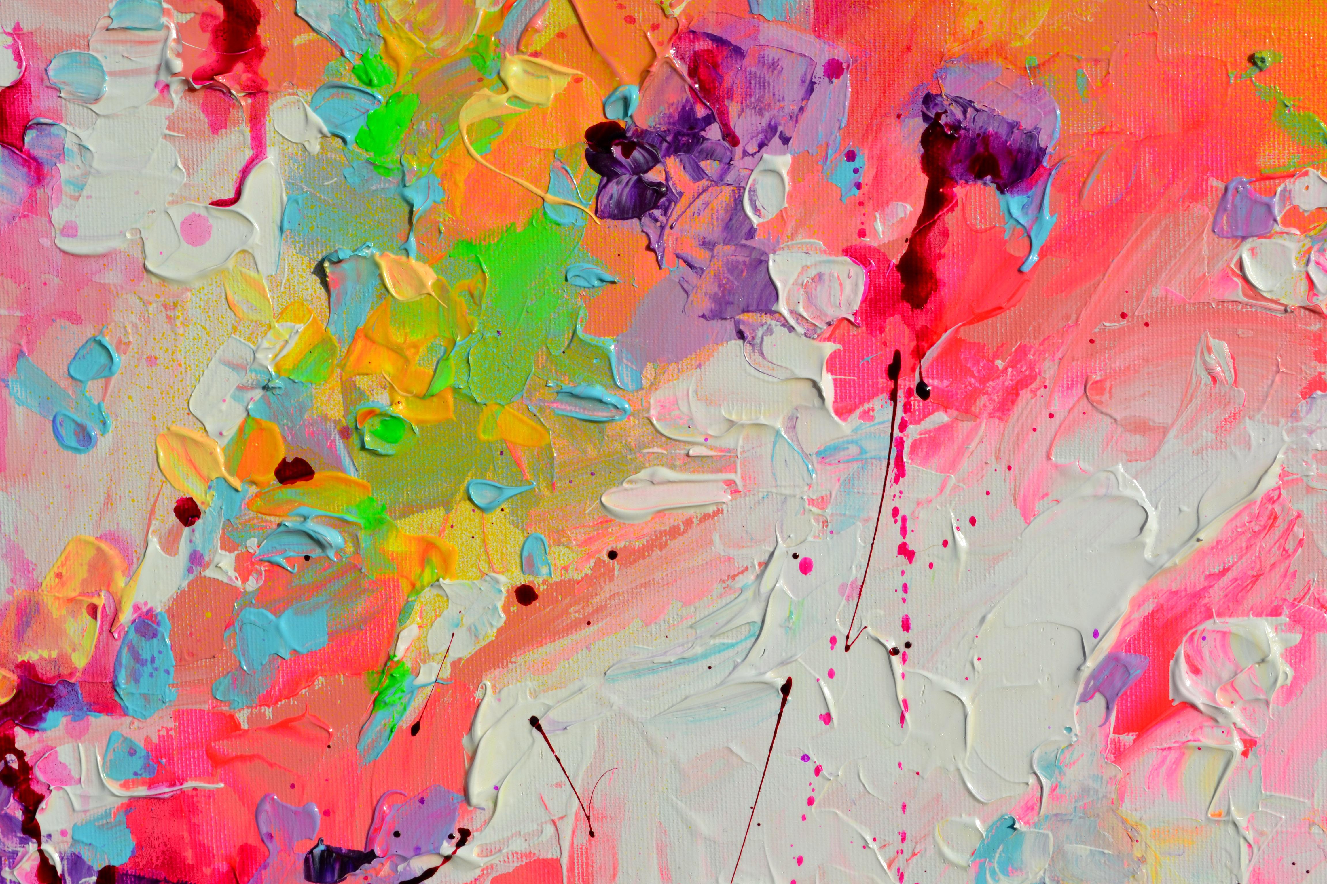 Fresh Moods 99 - Large Abstract Light Painting For Sale 7