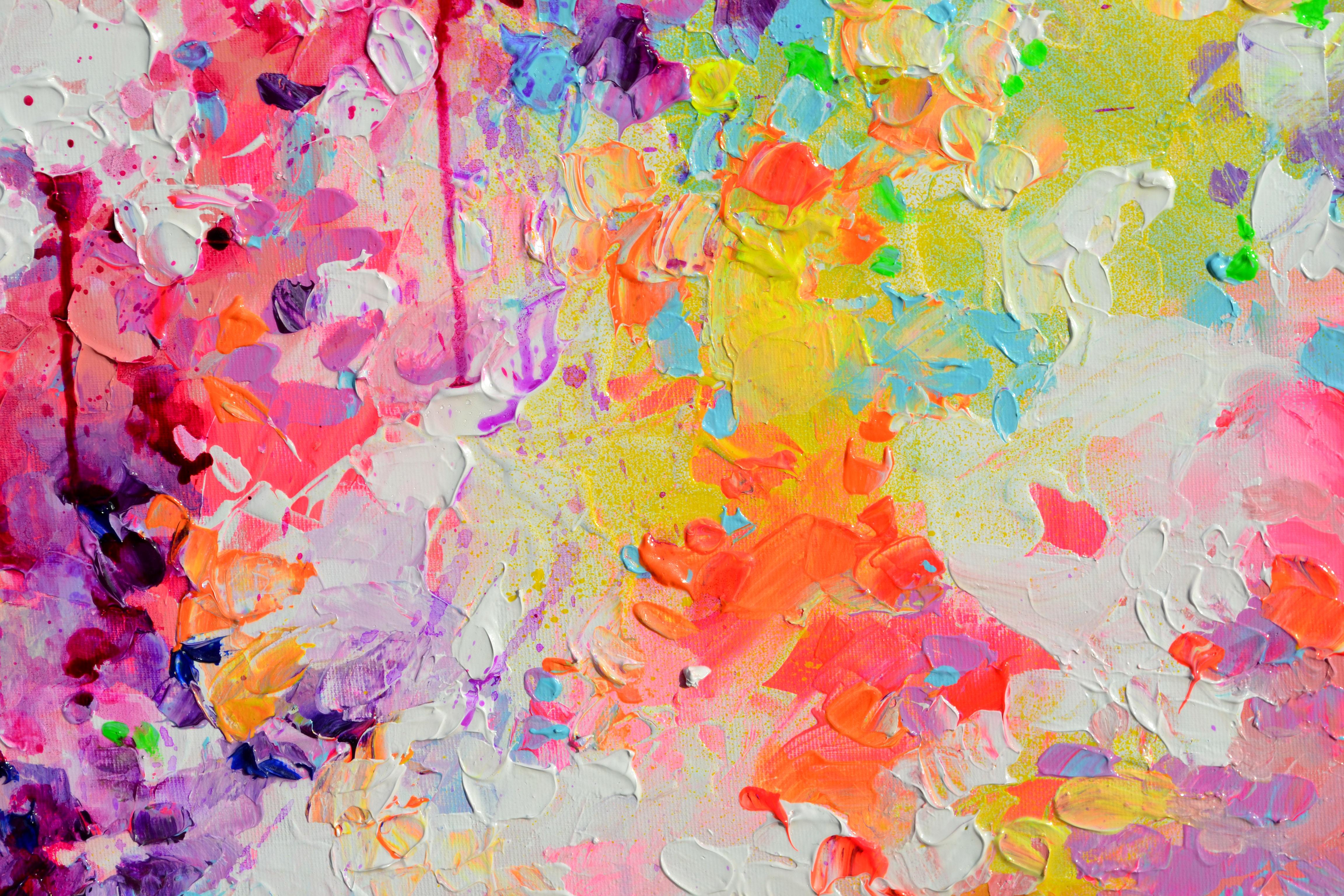Fresh Moods 99 - Large Abstract Light Painting For Sale 3