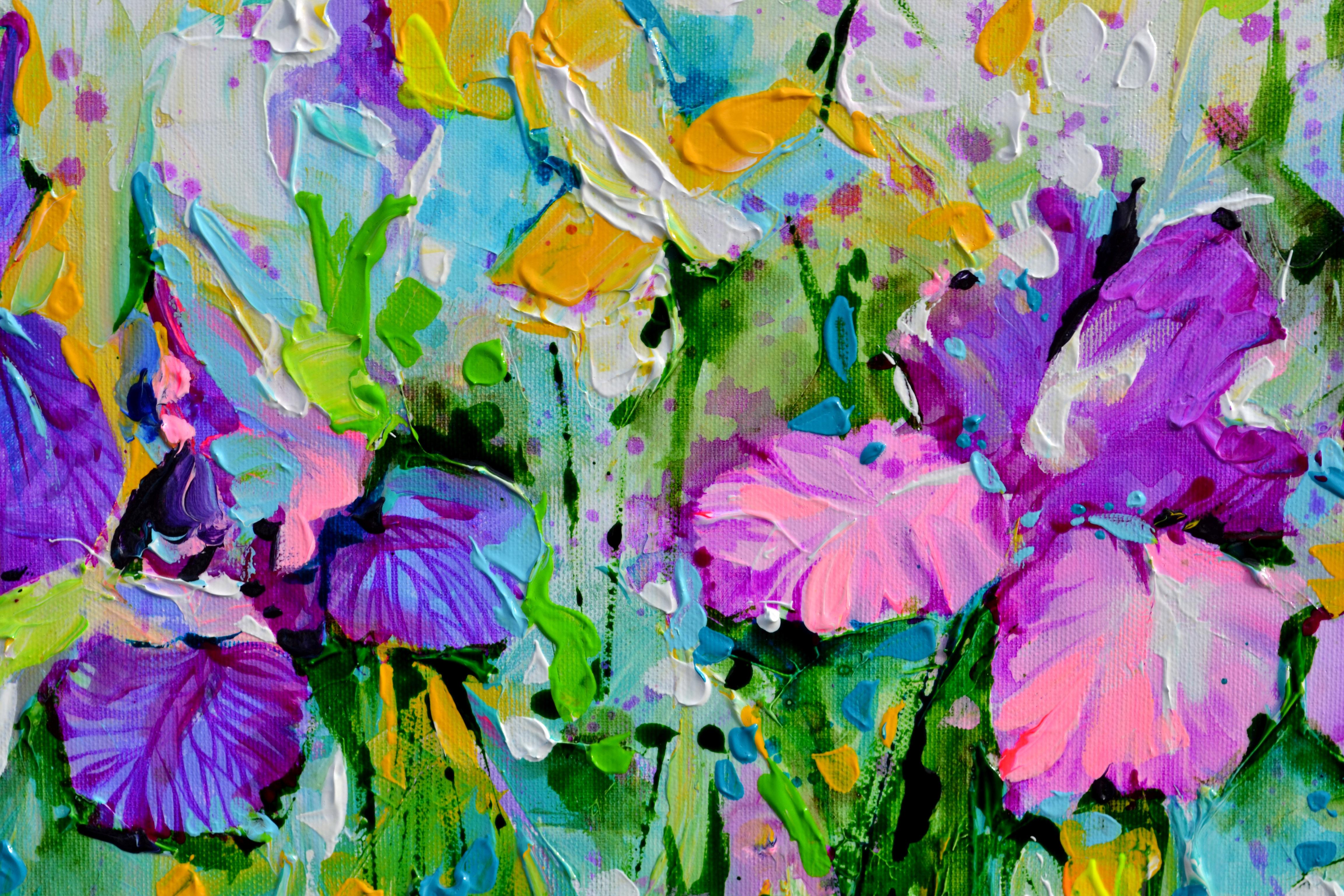 Campo di fiori di iris 5