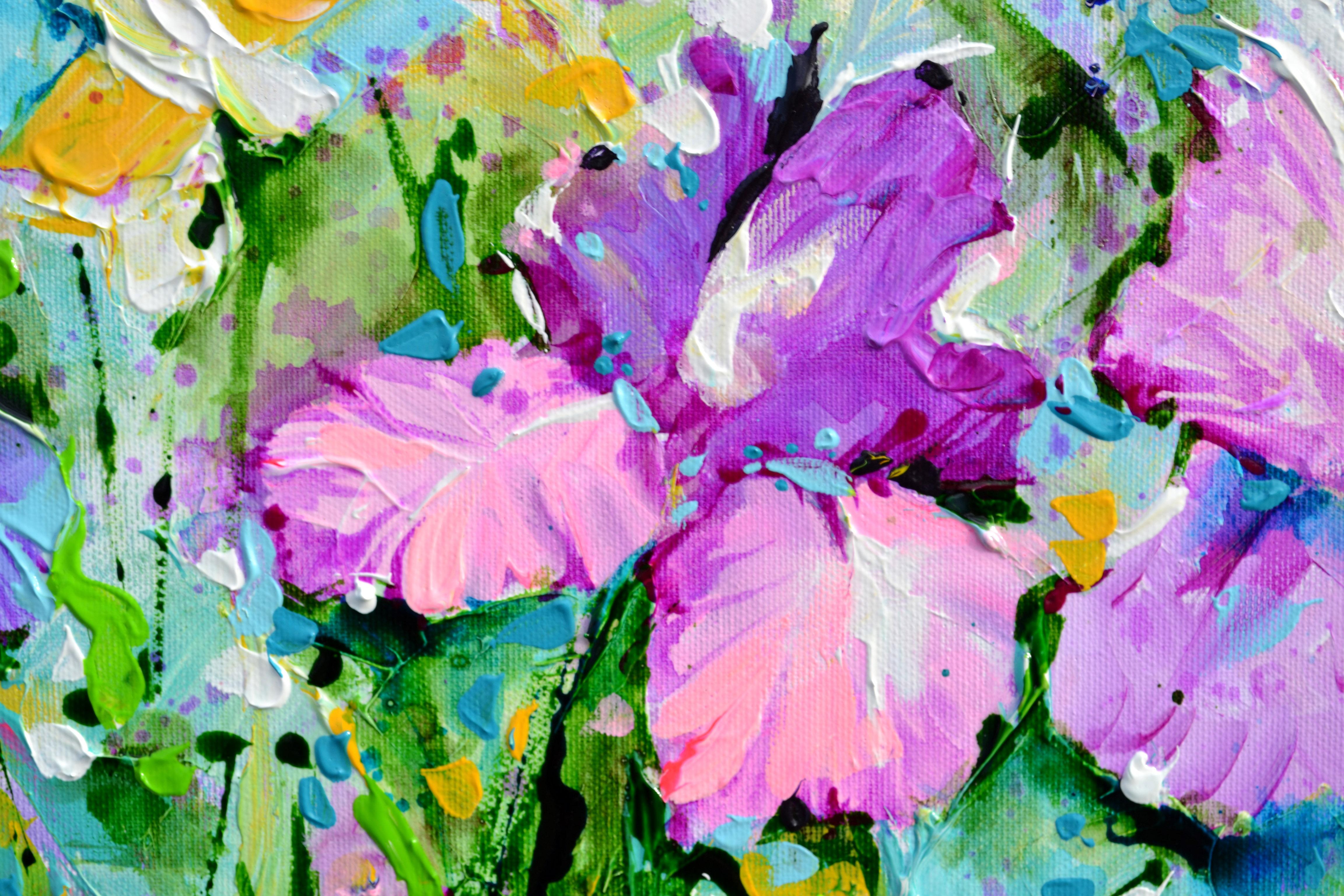 Campo di fiori di iris 7
